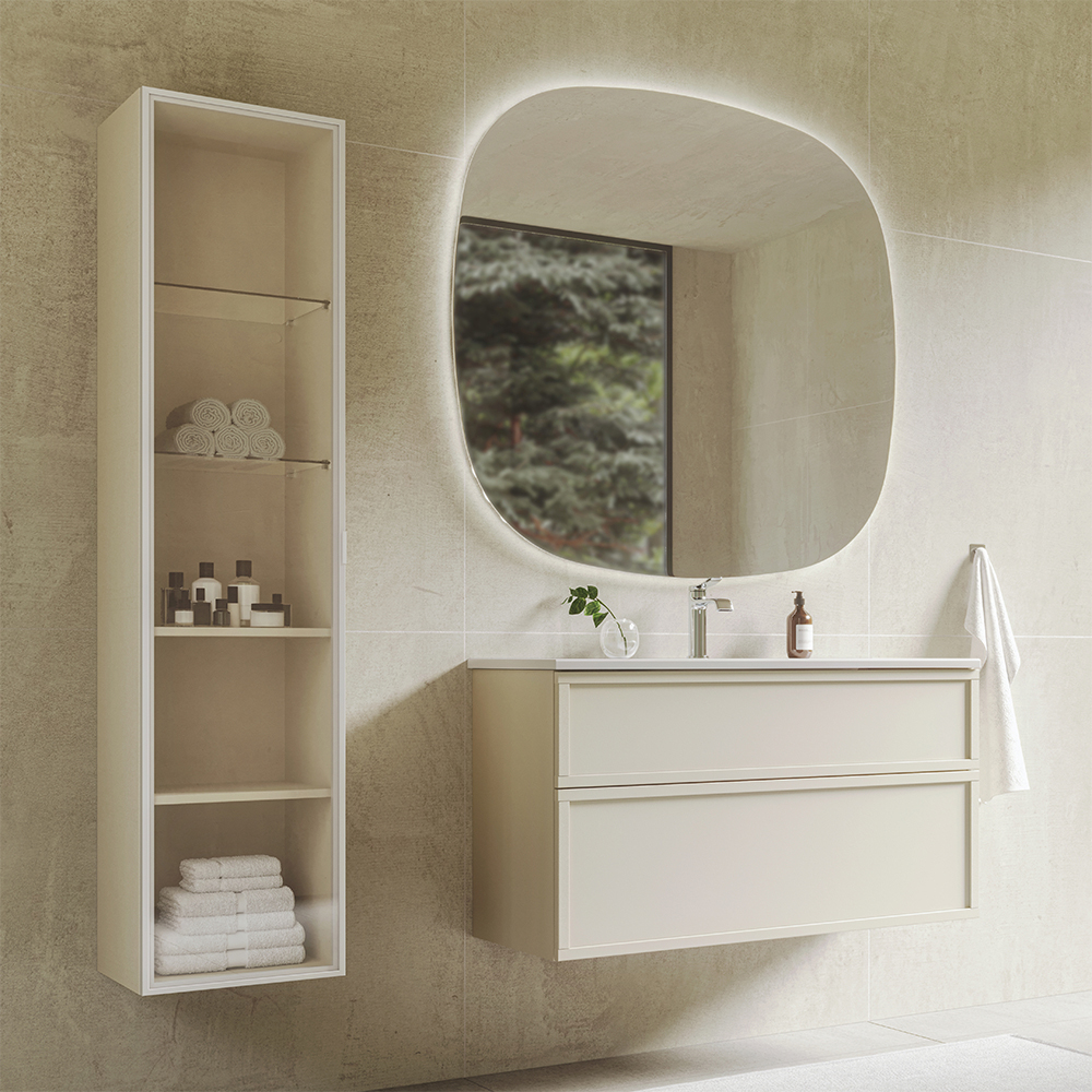 Spegel Svedbergs Norra med LED-belysning