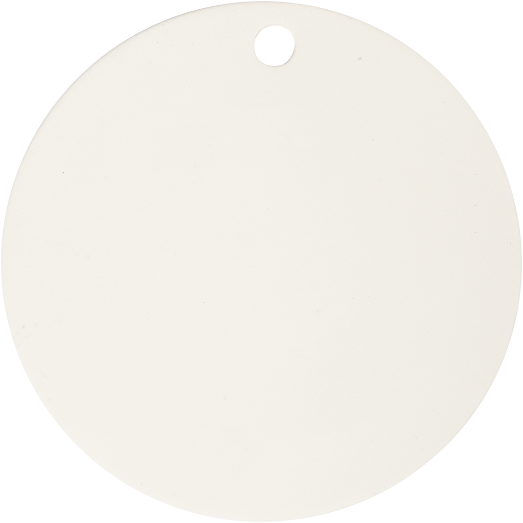 Plate Creativ Company Hvit 1 stk