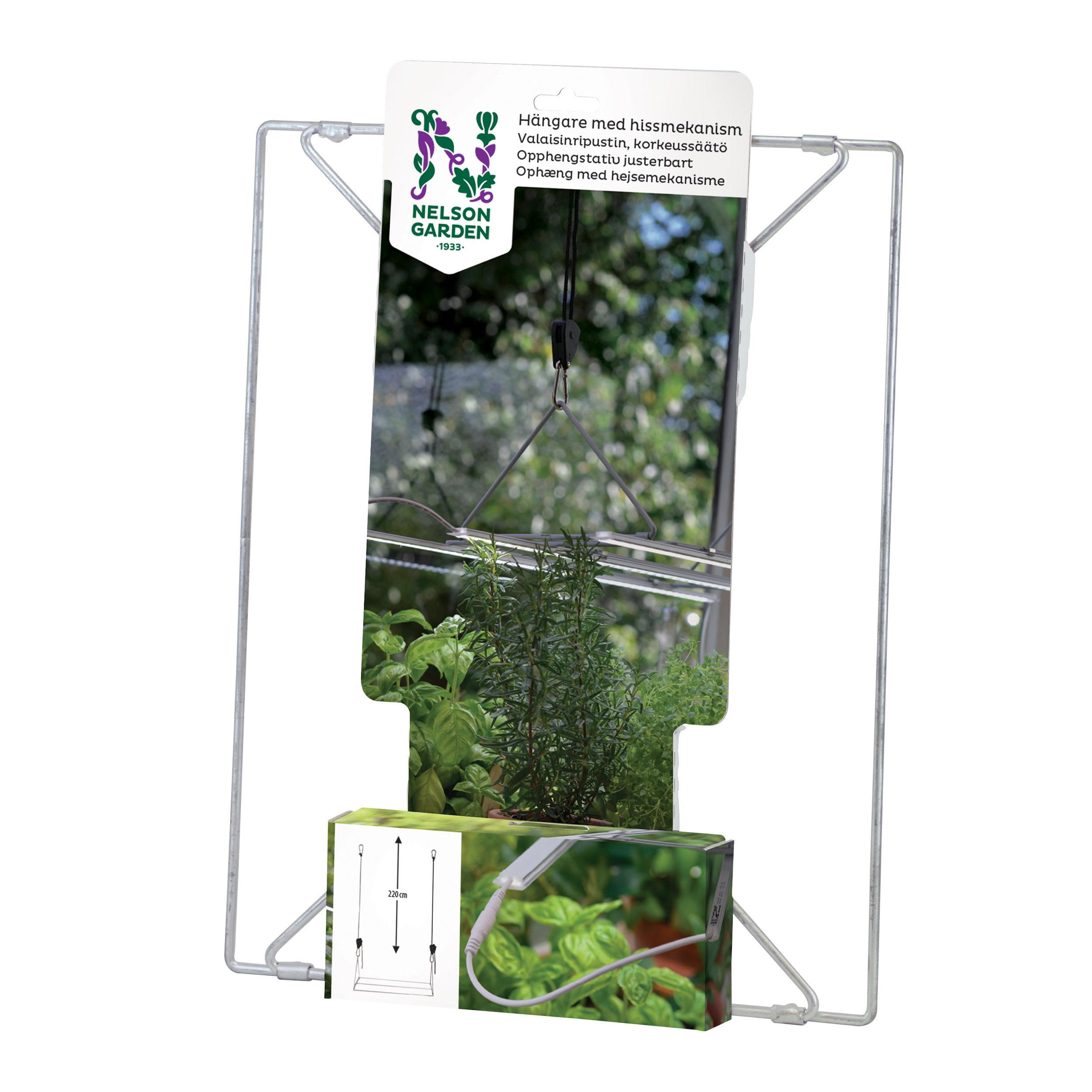 Hängare Nelson Garden med Hissmekanism
