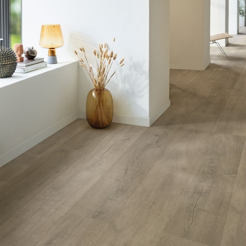 Laminatgulv Pergo Lillehammer Mature Taupe Oak