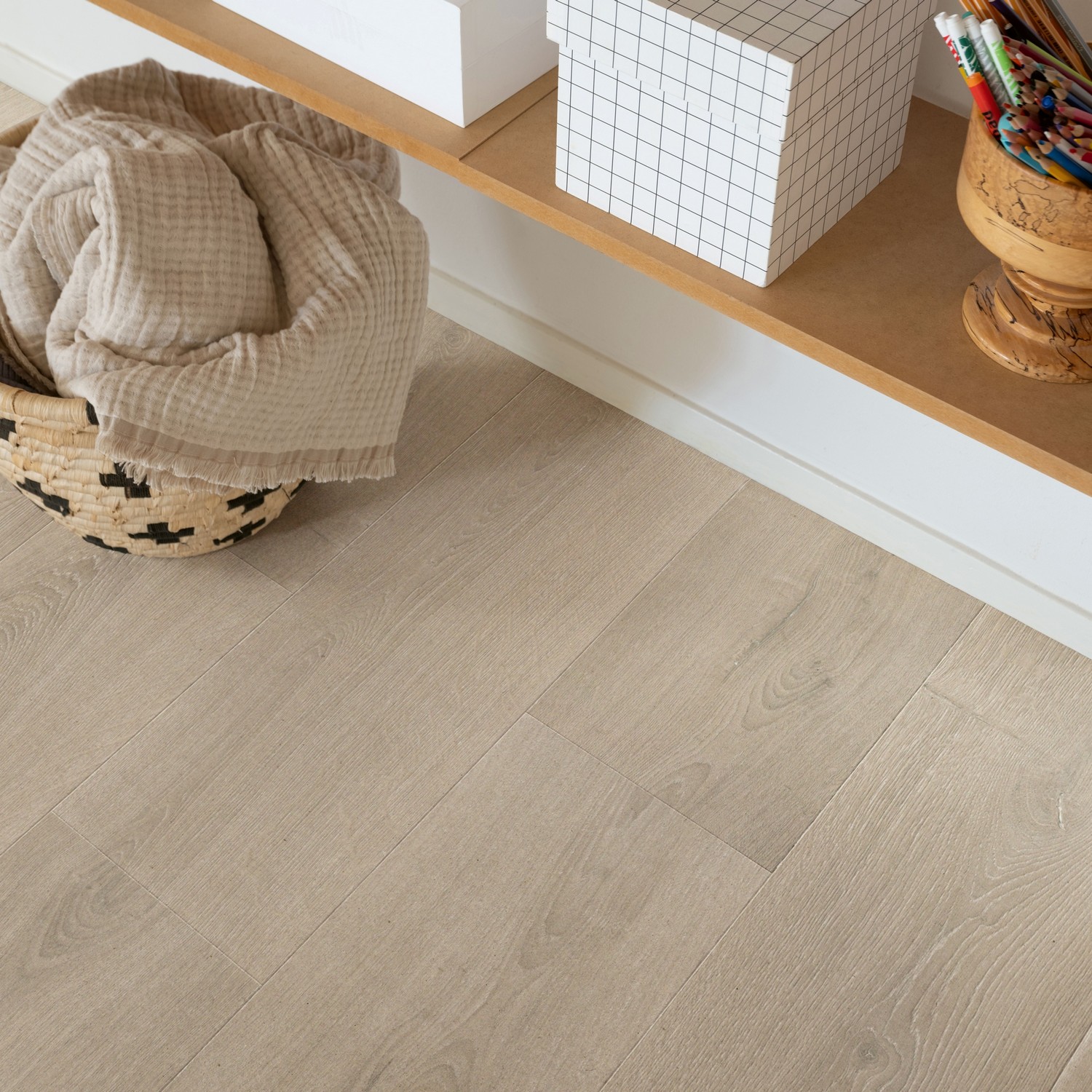 Laminatgulv Pergo Lillehammer Pure Mist Oak