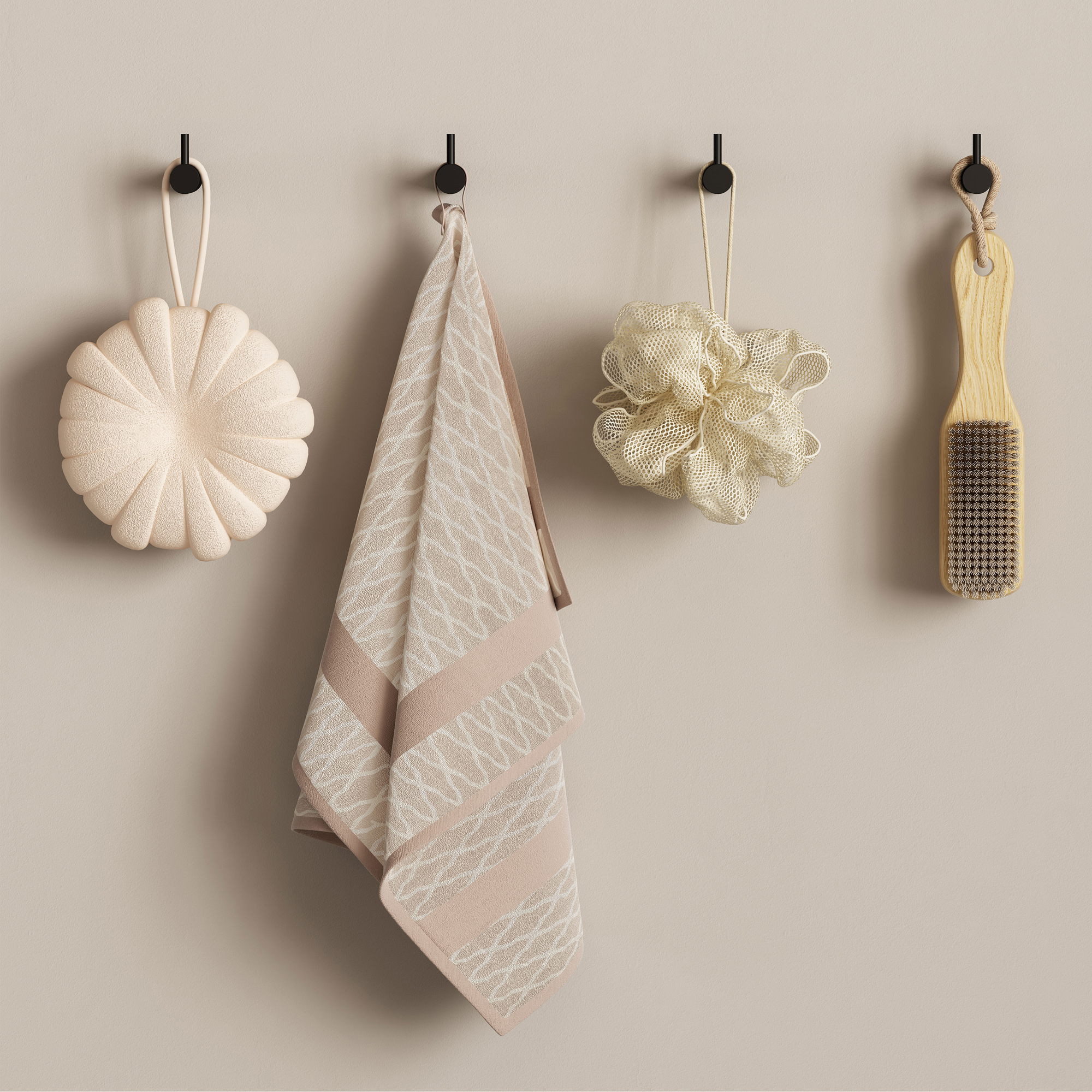 Handdukskrok Lavabo Luna 2-pack