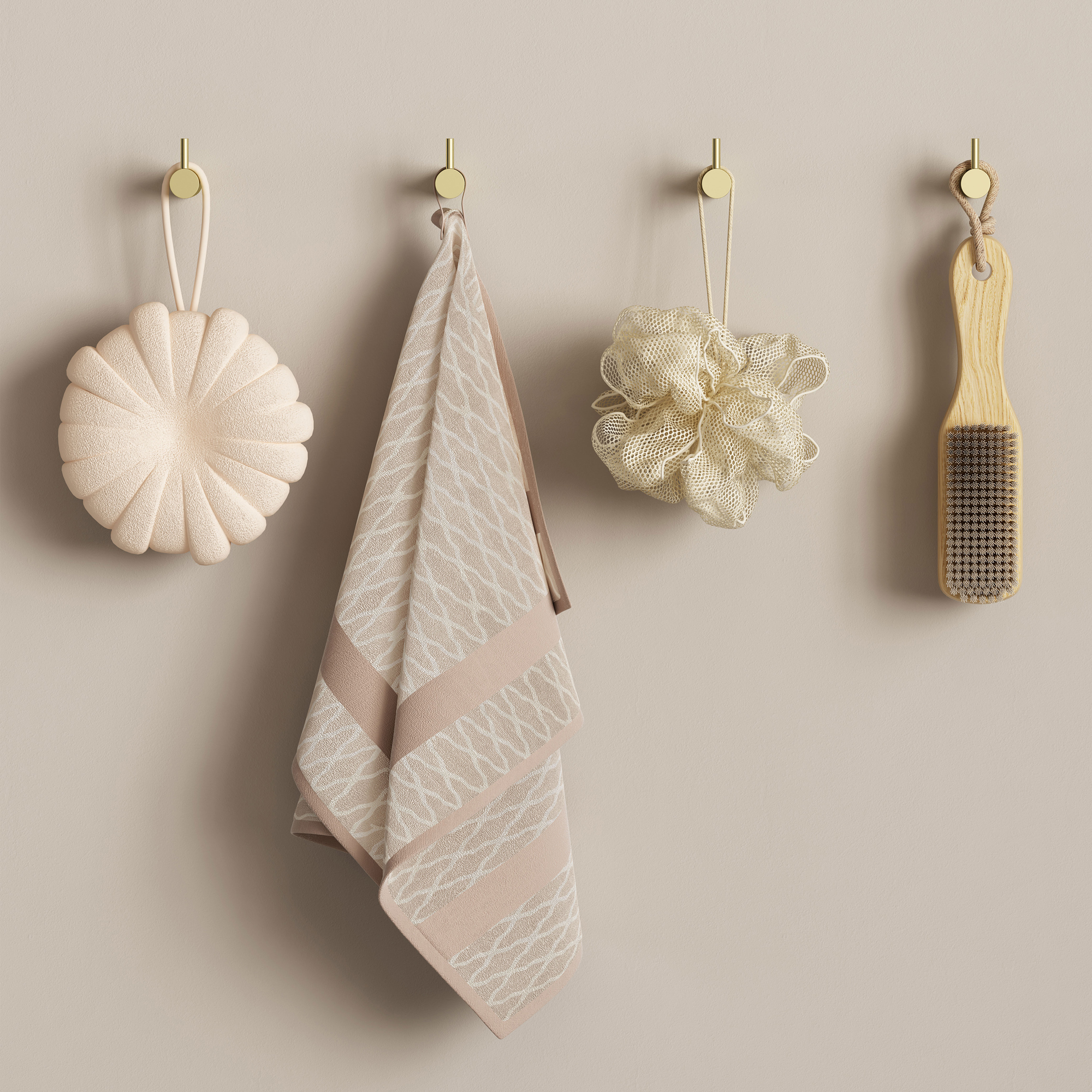 Handdukskrok Lavabo Luna 2-pack