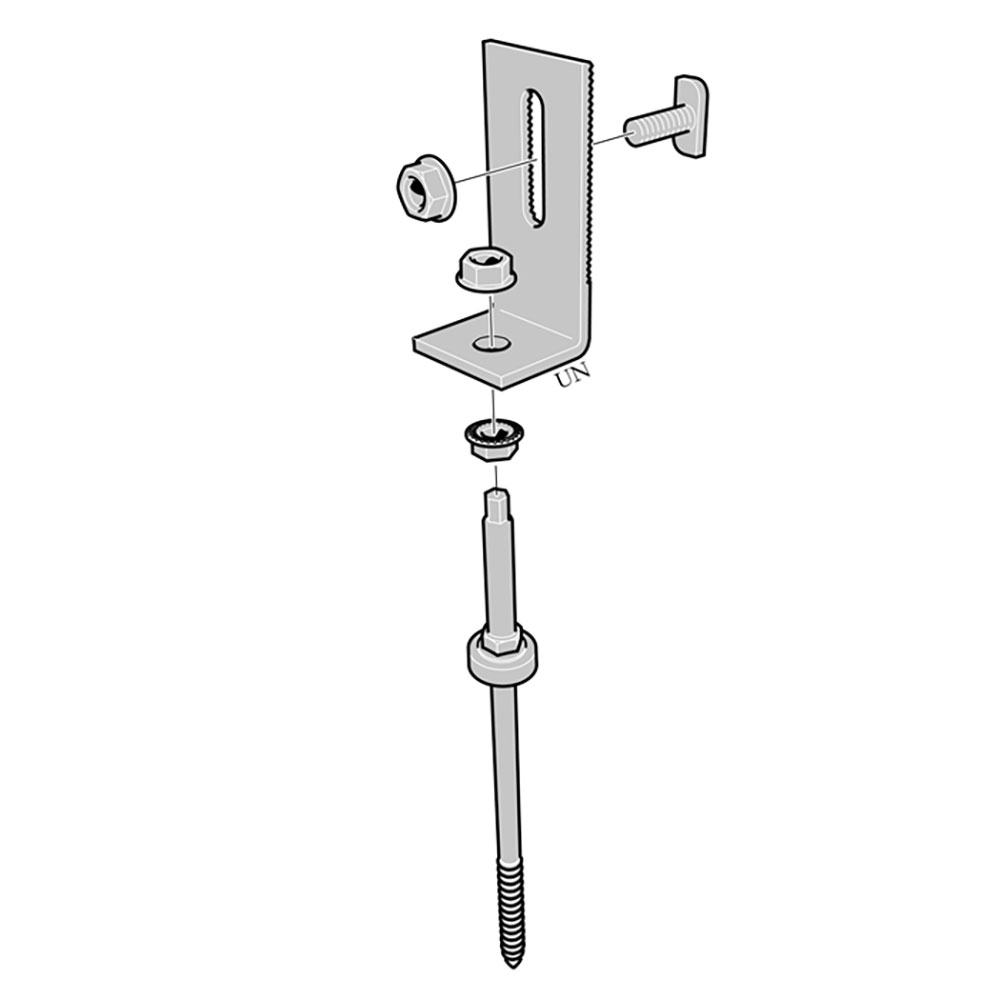 Takfäste Nibe PRM för Plåttak 1 st