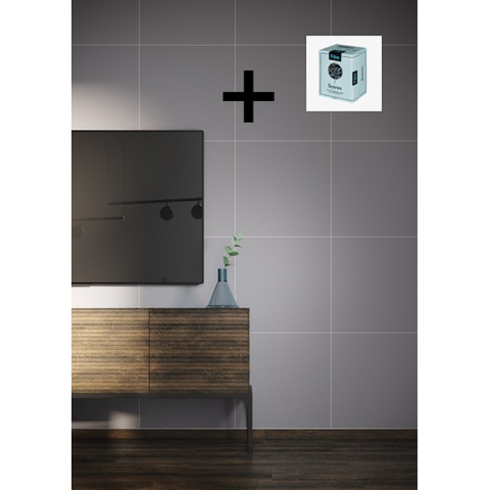 Baderomspanel Fibo 0089-6030 EM Aberdeen med Monteringsskruer