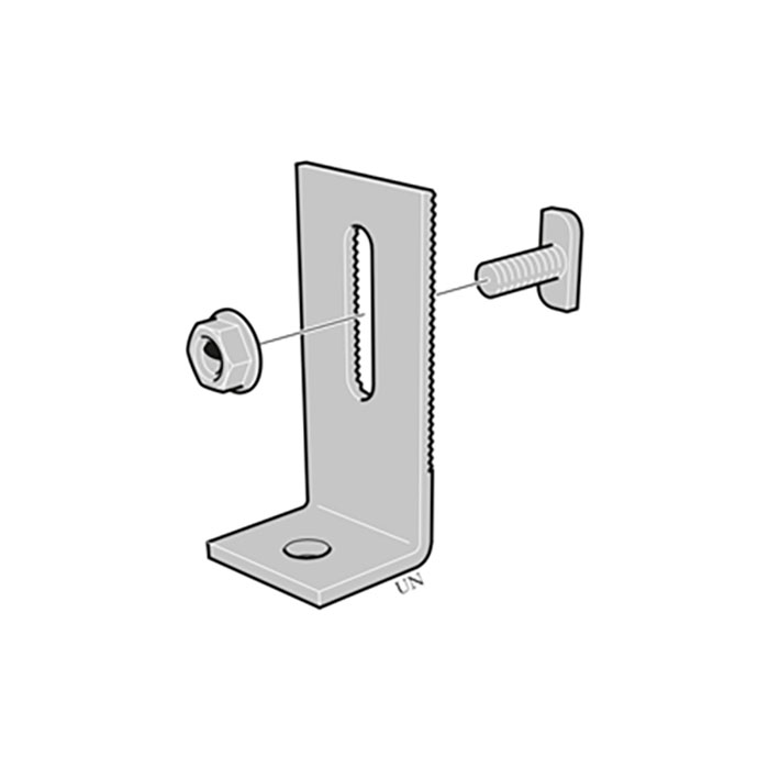 Montagesats Nibe Horisontellt för tegelfäste 1 st