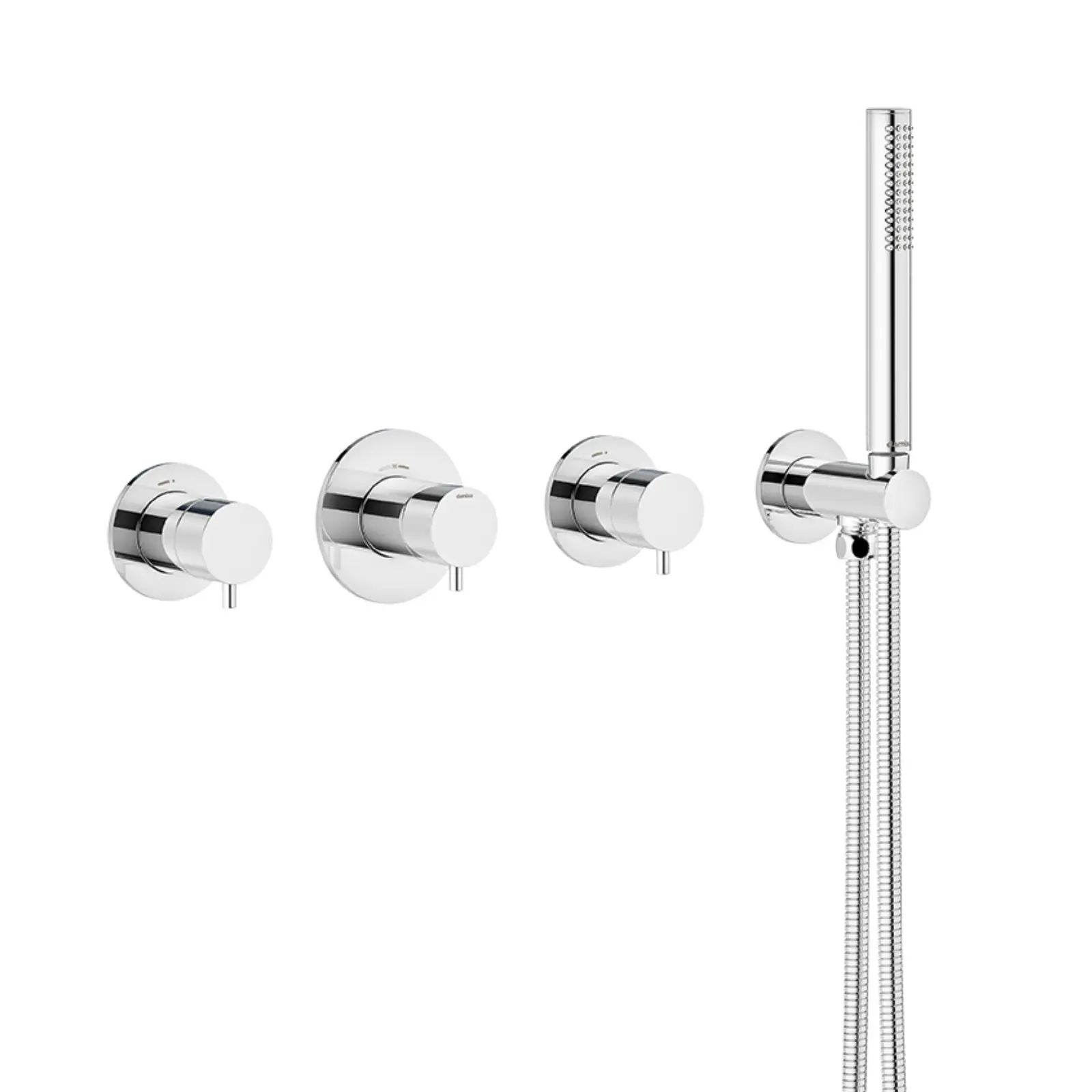 Komplett Badekarbatteri Damixa Silhouet BS1 Innbygging