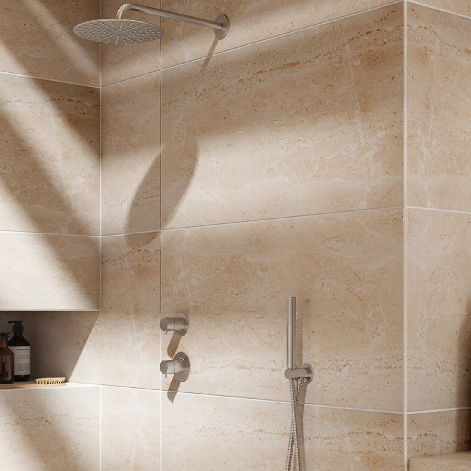 Komplett Takdusjsett Damixa Silhouet DS1 Innbygging