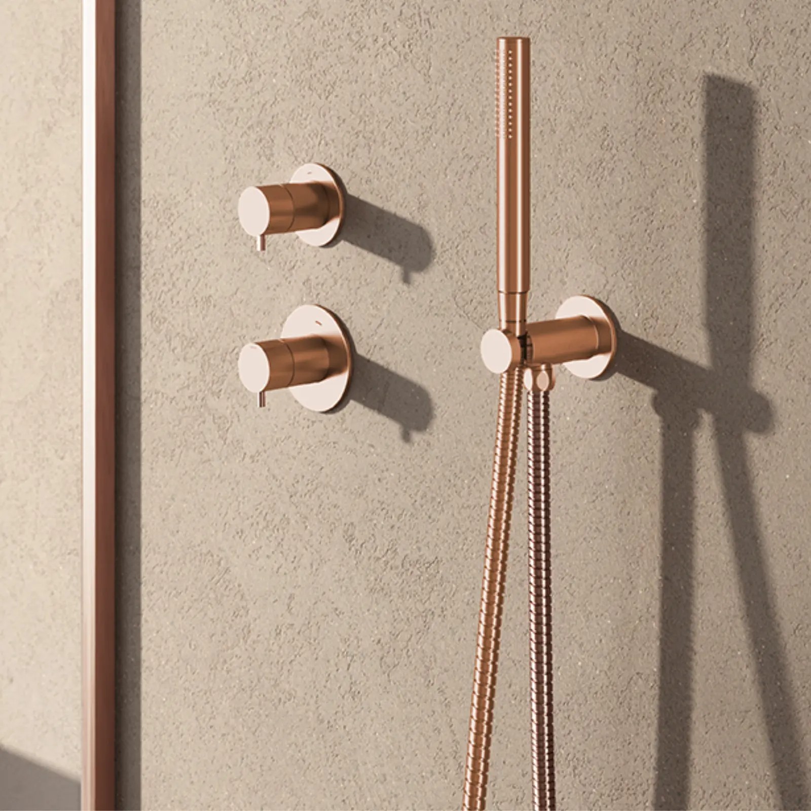 Komplett Takdusjsett Damixa Silhouet DS2 Innbygging