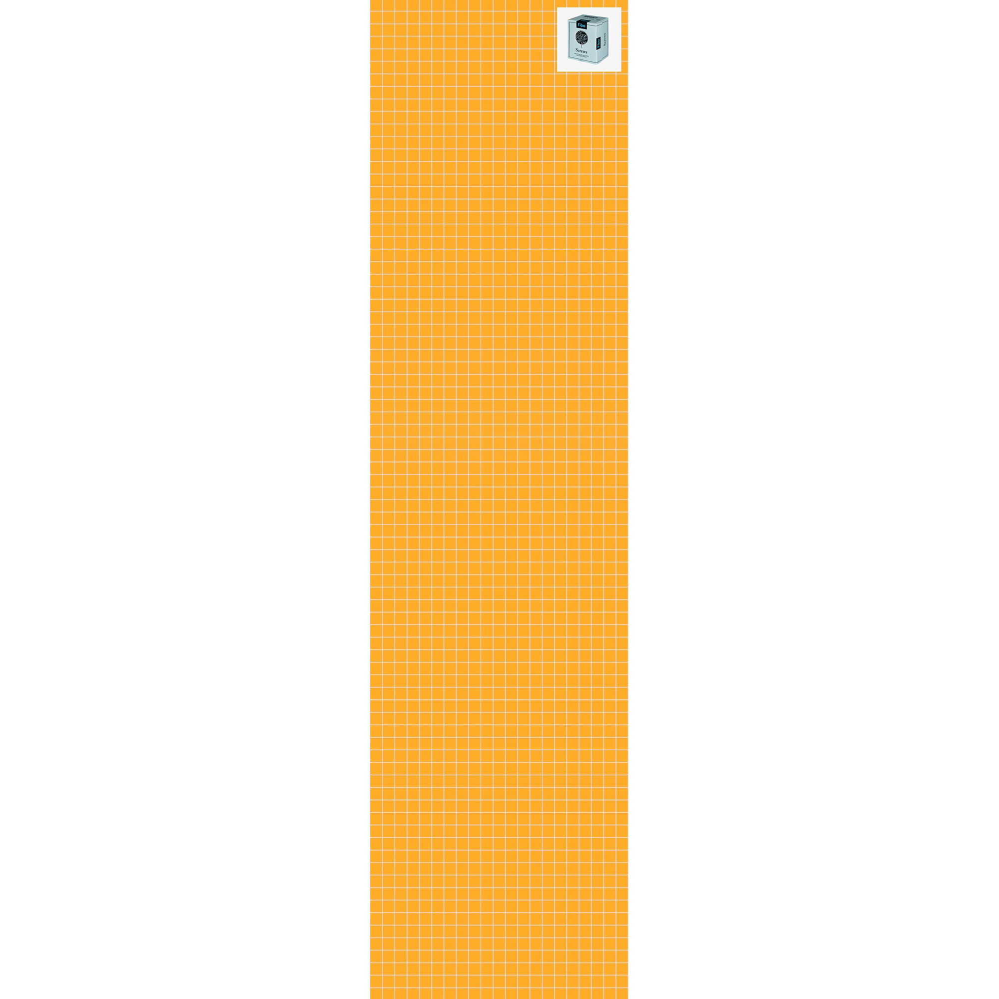 Baderomspanel Fibo 2167-M0303 EM Deep Yellow med Monteringsskruer