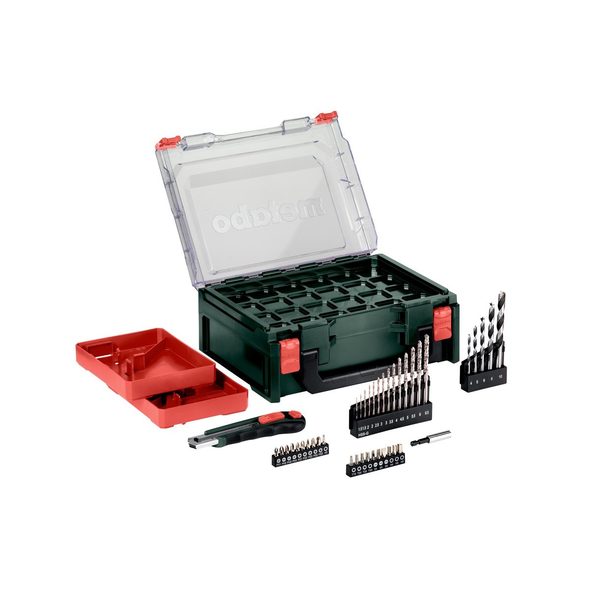Batteridrill Metabo PowerMaxx BS Basic Workshop Sett