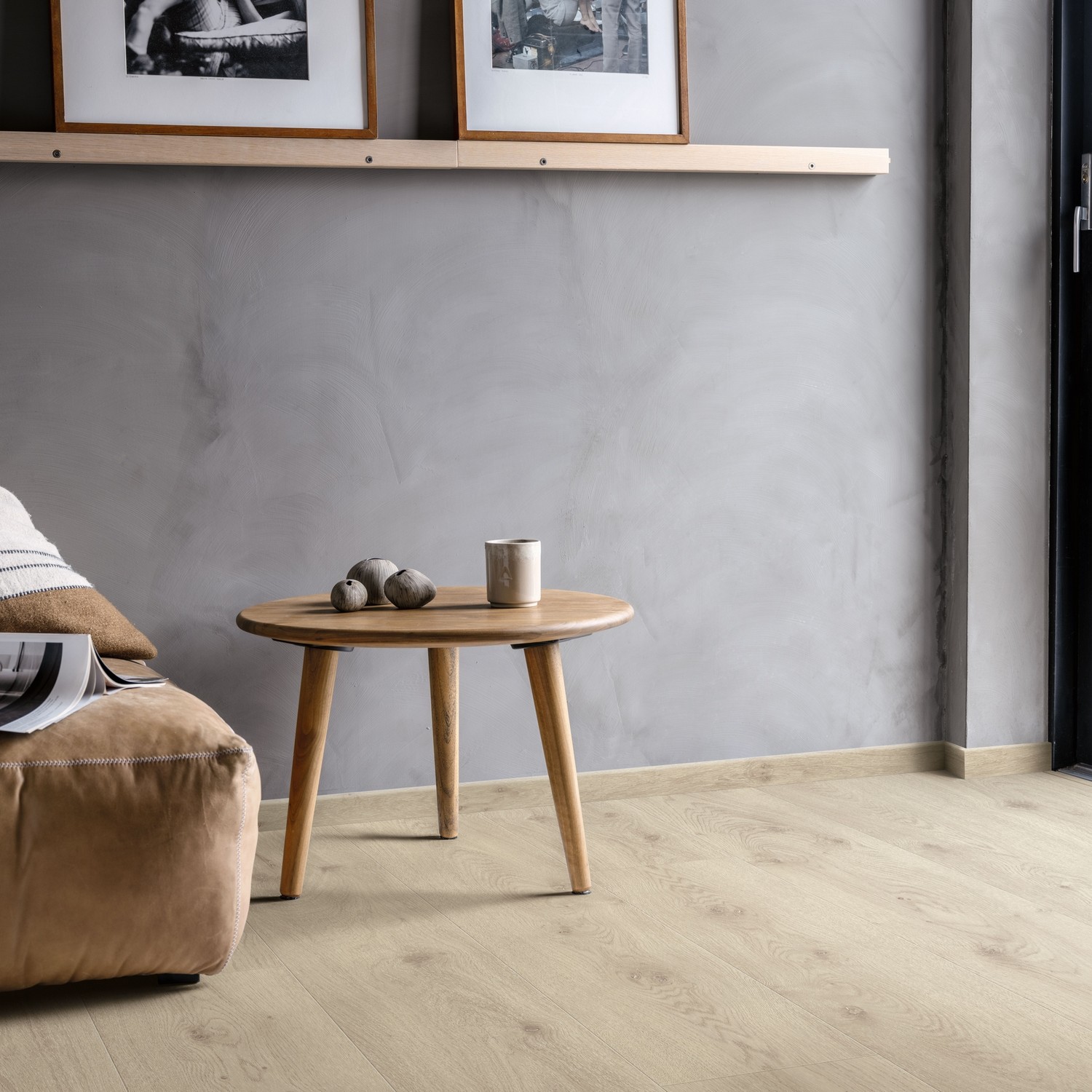 Laminatgulv Pergo Trondheim Light Grey Oak