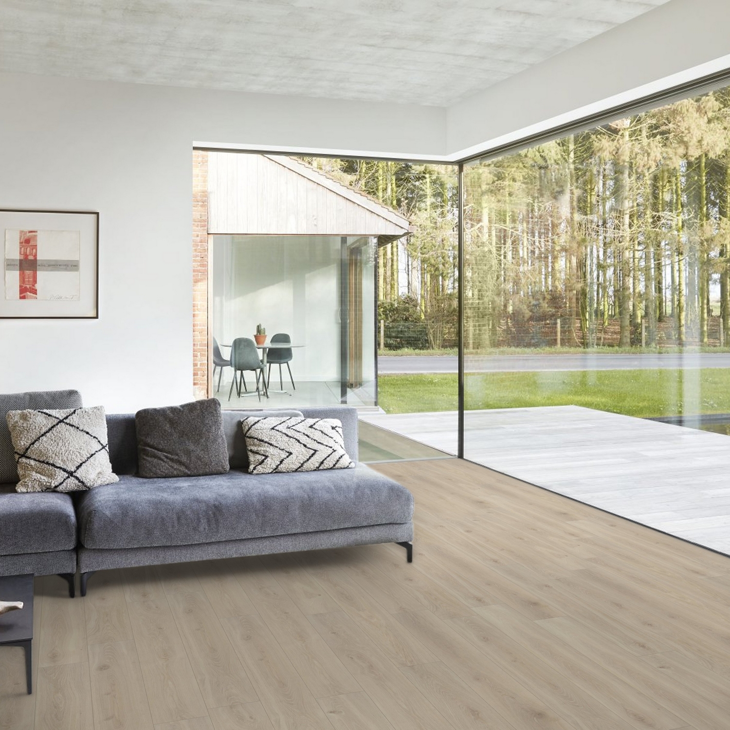 Laminatgulv BerryAlloc Connect 8 XL Bloom Sand Natural