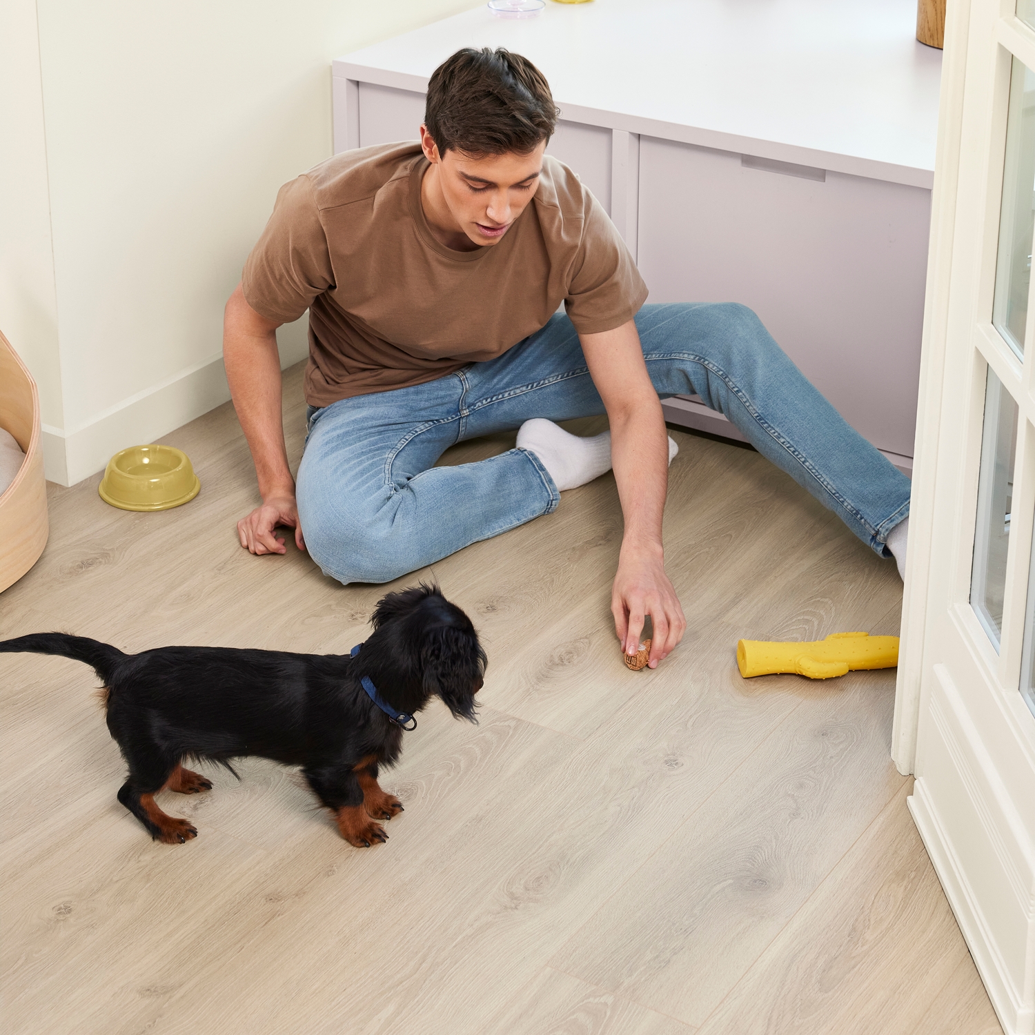 Laminatgulv BerryAlloc Connect 8 XL Bloom Sand Natural