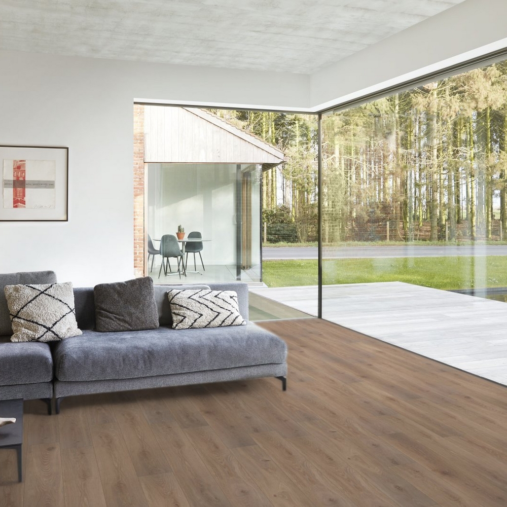 Laminatgulv BerryAlloc Connect 8 XL Bloom Light Brown