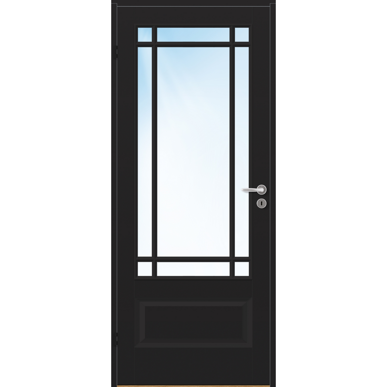 Innerdør Bygg1 Ida Kompakt FW New York Klarglass