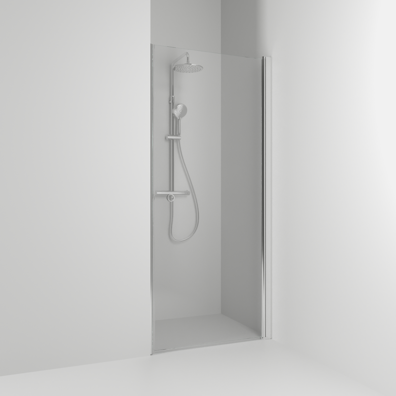 Duschdörr Svedbergs Skoga Rak Enkel | badrum - duschar - duschdorr | KakelKungen