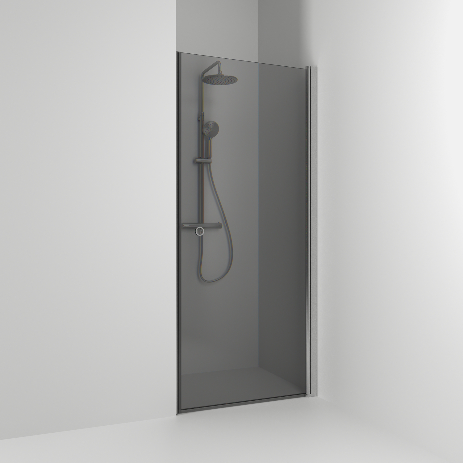 Duschdörr Svedbergs Skoga Rak Enkel | badrum - duschar - duschdorr | KakelKungen