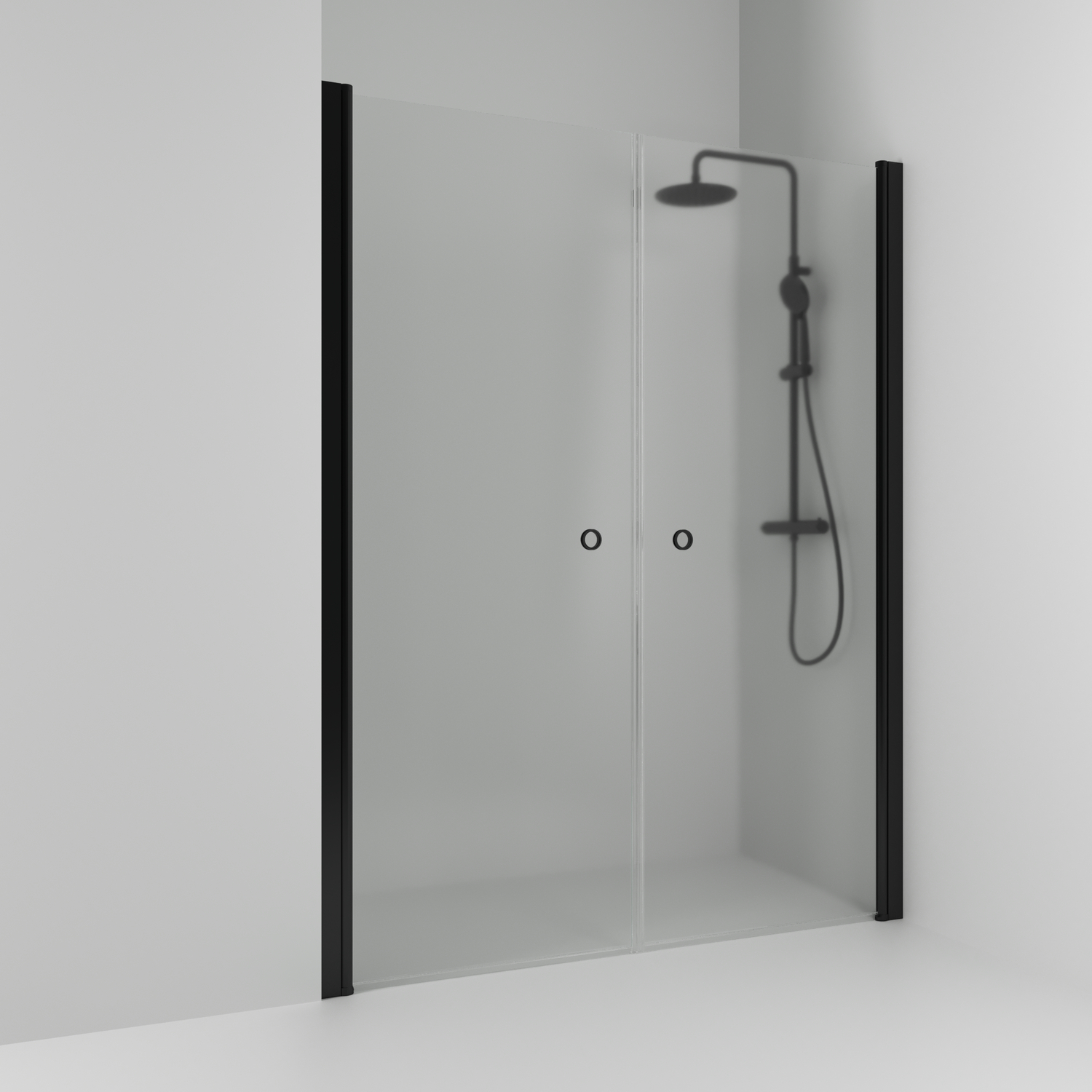 Duschdörr Svedbergs Skoga Rak Dubbel Nisch | badrum - duschar - duschdorr | KakelKungen