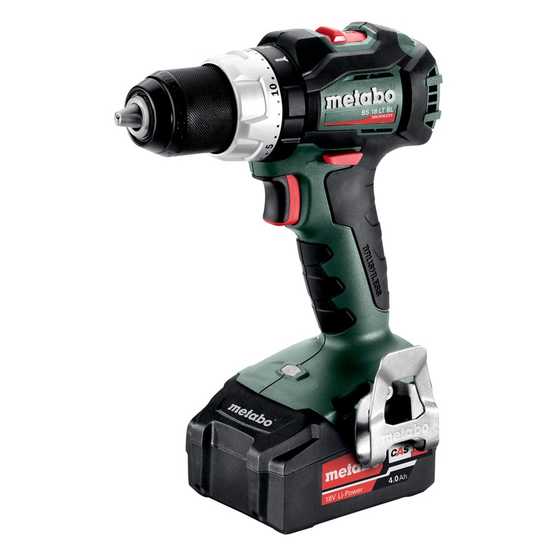 Batteridrill Metabo BS 18 LT BL 2X4,0AH K