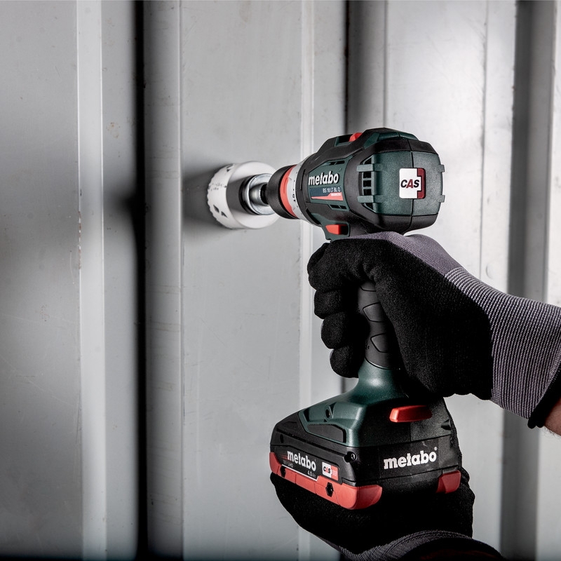 Batteridrill Metabo BS 18 LT BLQ 2X4,0AH H