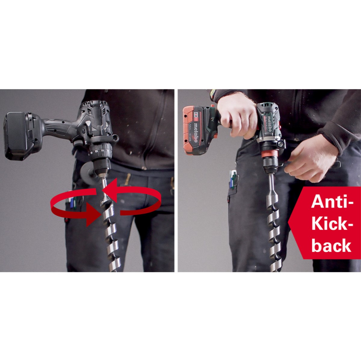 Batteridrill Metabo BS 18 LTX BLI 2X5,5AH