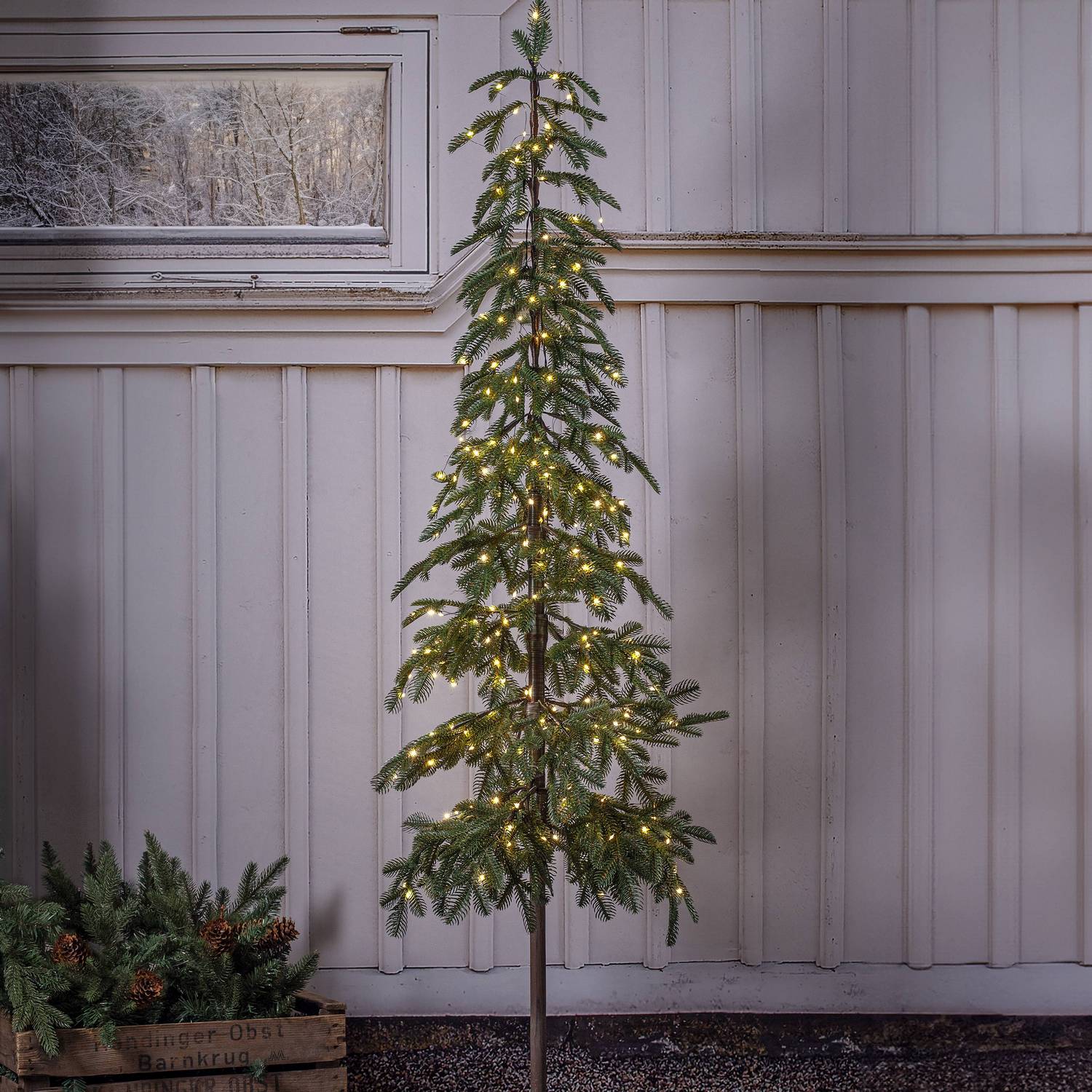 Juletre Star Trading Grantorp Kunstig 180 cm med LED 240 Lys