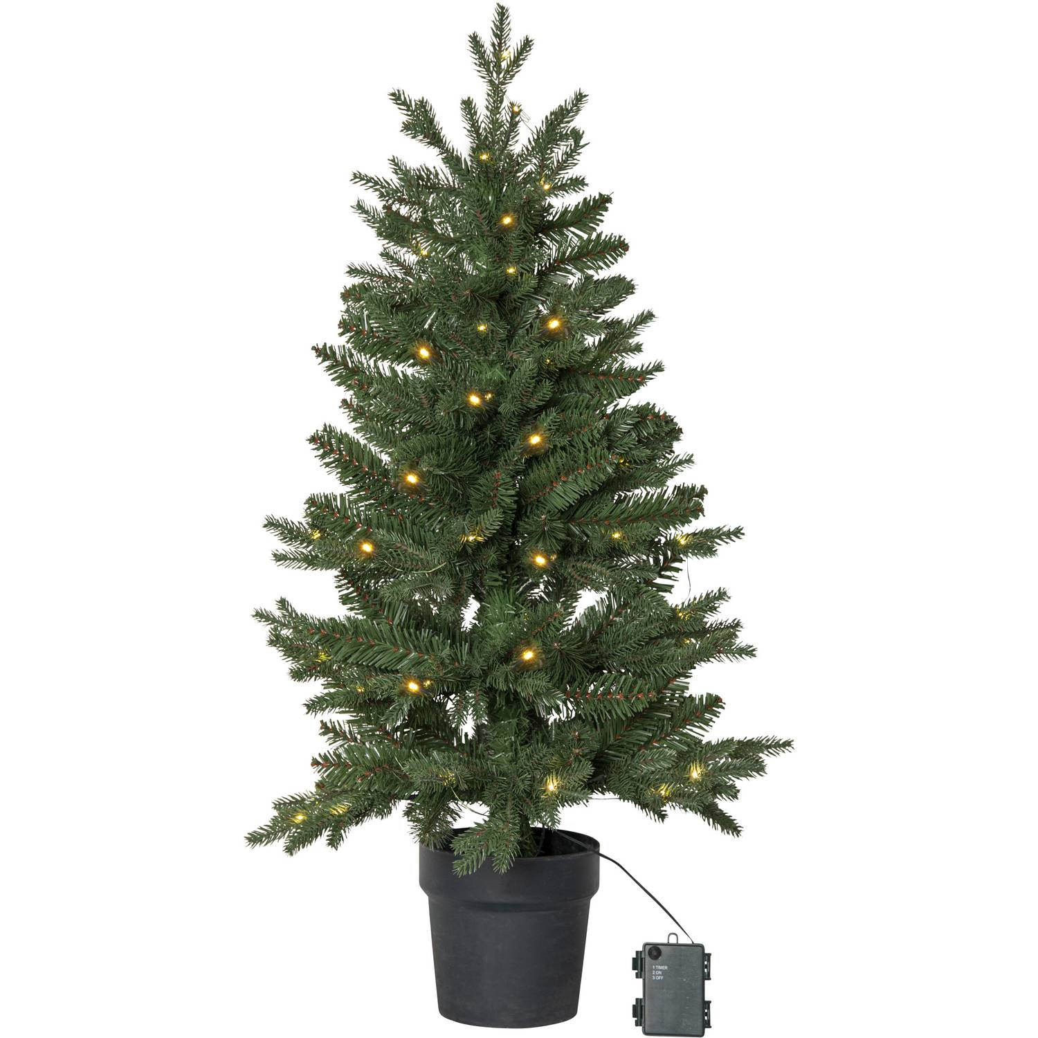 Juletre Star Trading Byske Kunstig 90 cm med LED 50 Lys