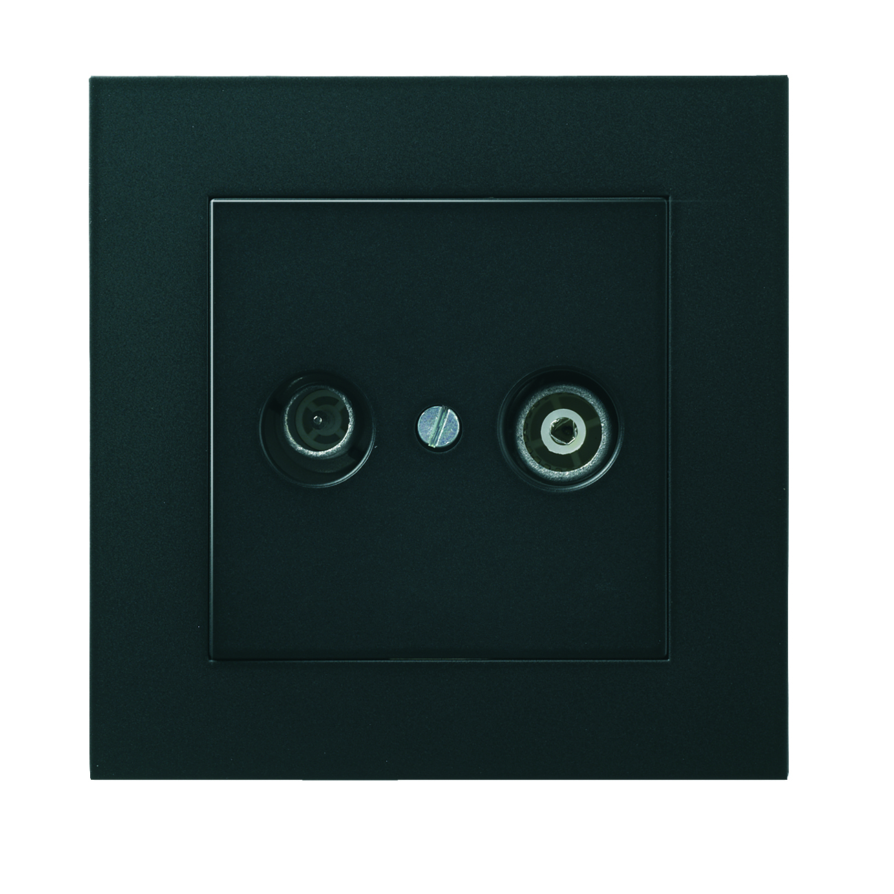 Antennuttag Elko Plus Radio/TV 14dB Svart