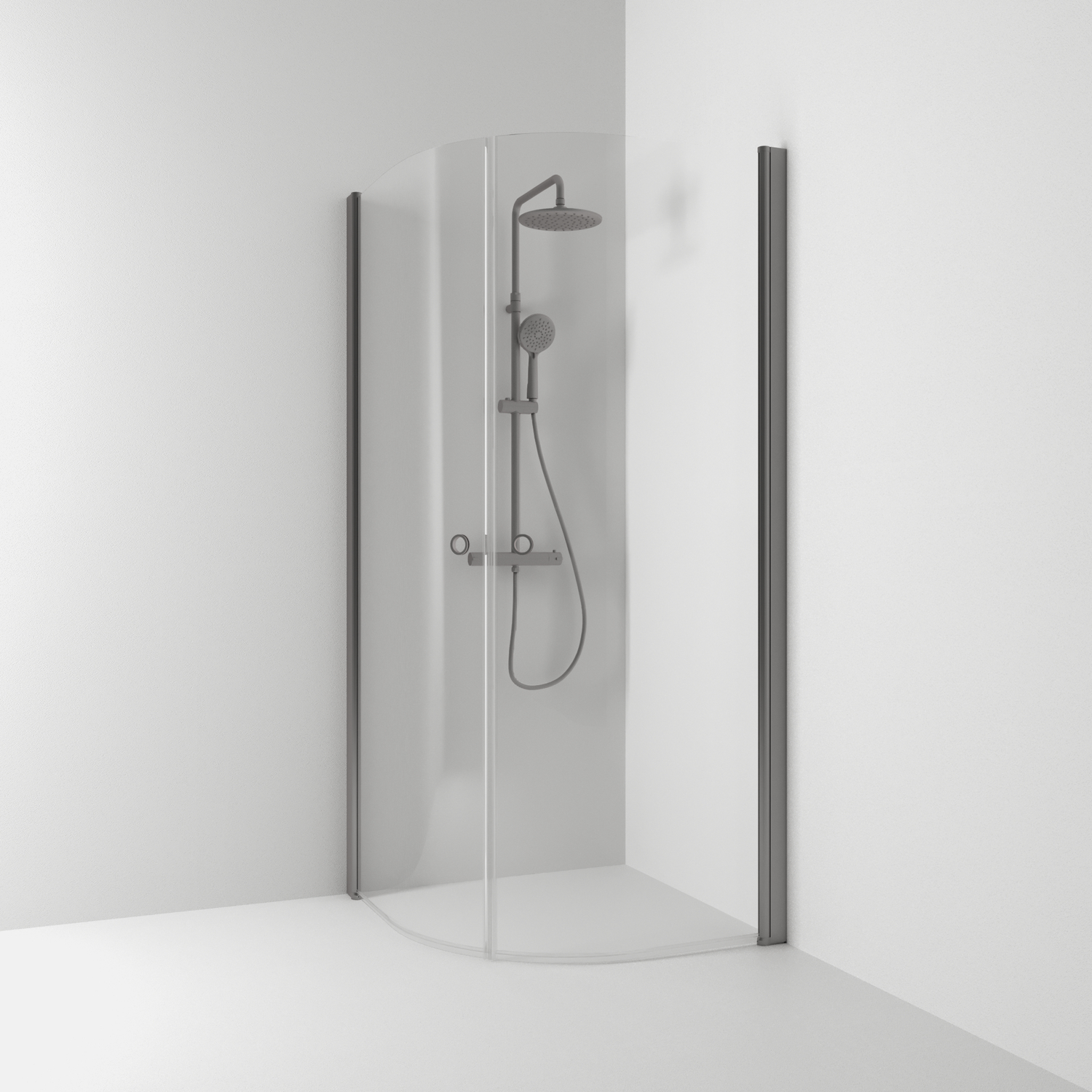 Duschhörn Svedbergs Skoga Halvrund | badrum - duschar - duschhorn | KakelKungen