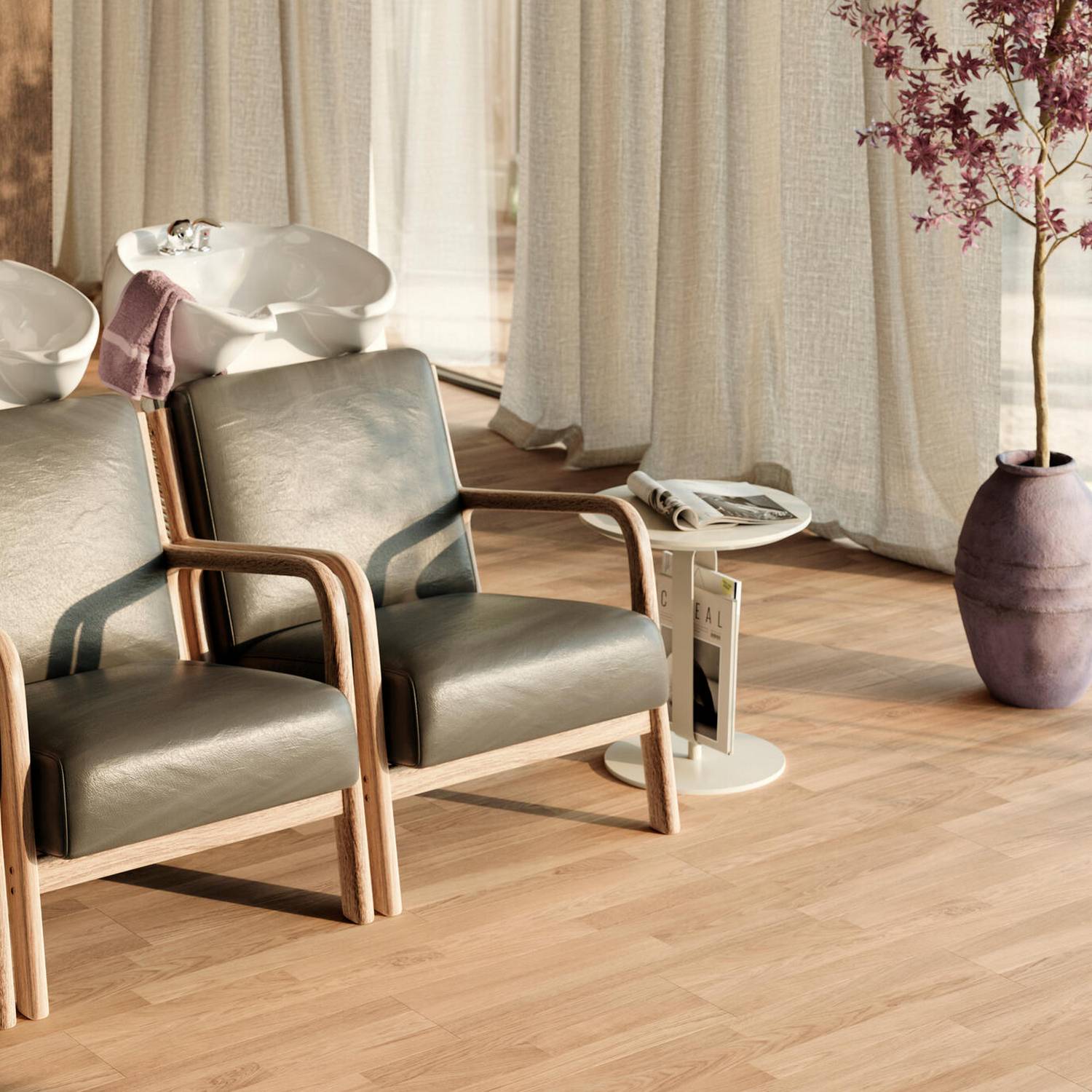 Laminatgulv BerryAlloc Original Core Bianco Oak