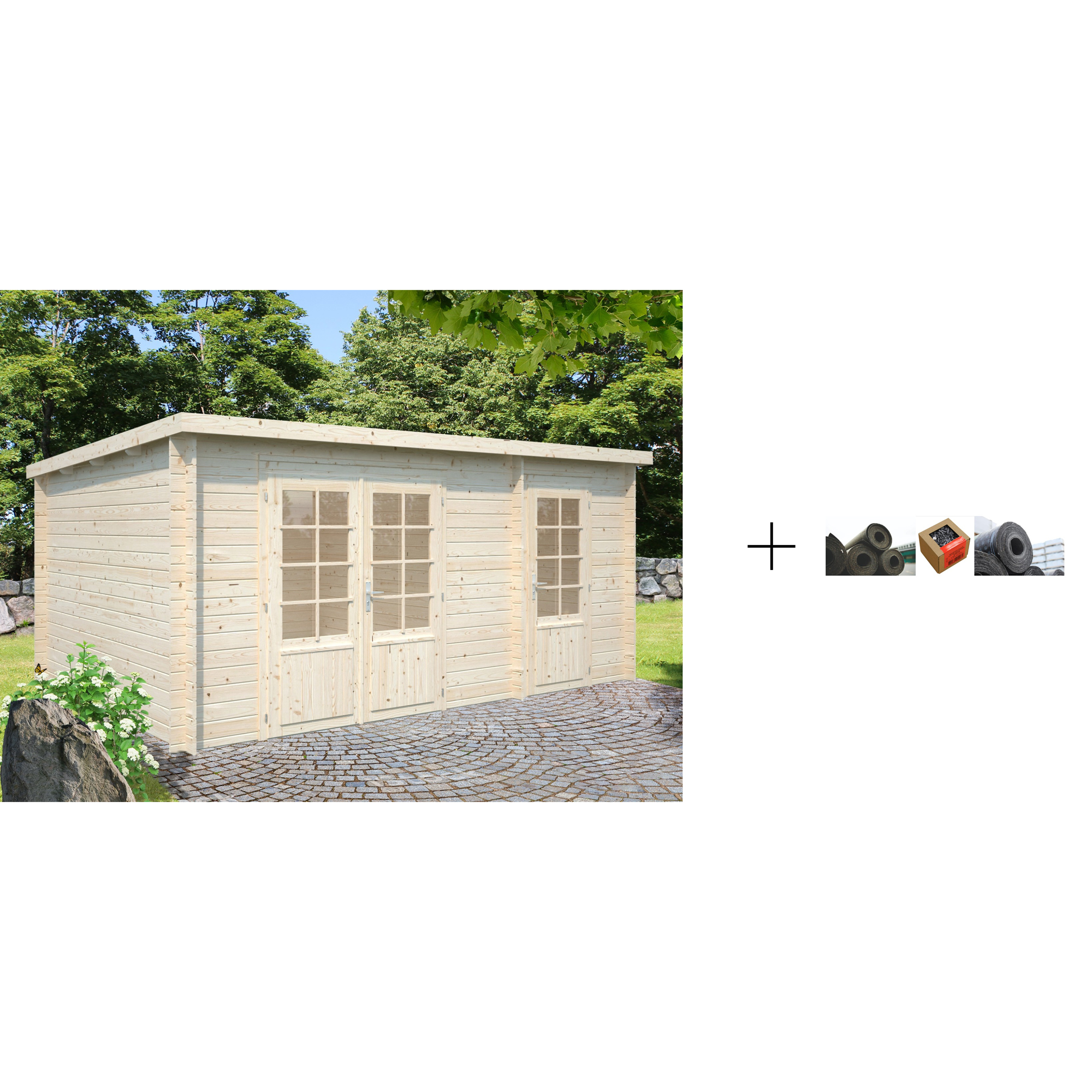 Gjestehytte Palmako Ella 13,5 m2 med Papp, Spiker og SBS Takbelegg