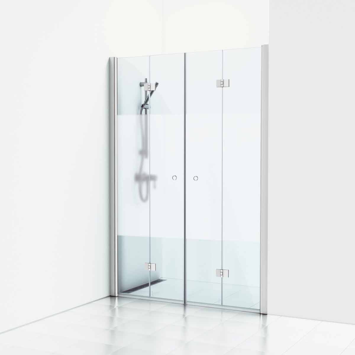 Dusjdør Svedbergs Skoga Dobbel Foldenisje