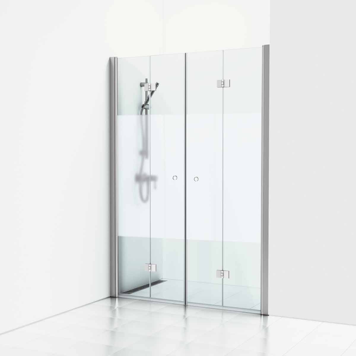 Duschdörr Svedbergs Skoga Dubbel Vikbar | badrum - duschar - duschdorr | KakelKungen