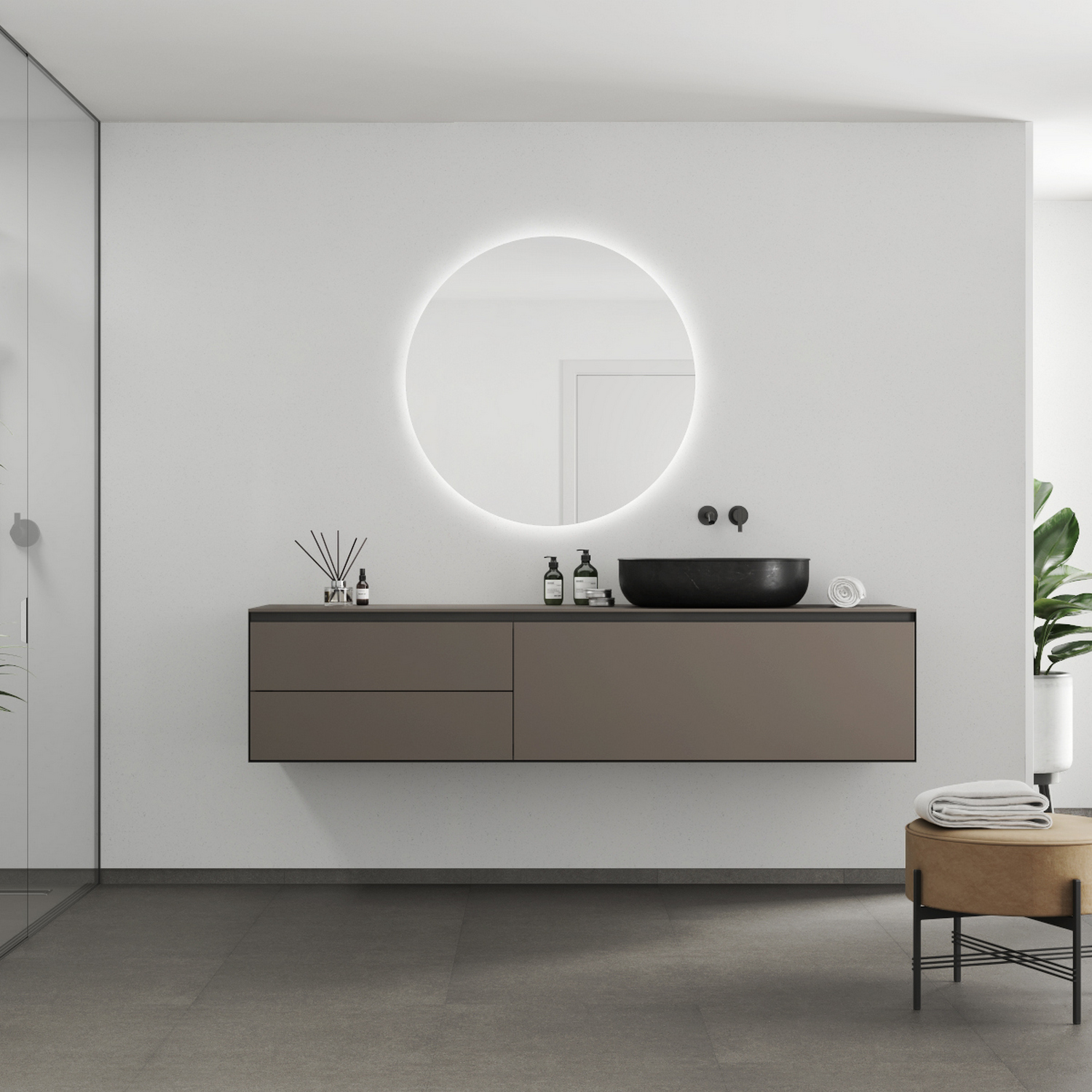 Baderomspanel Fibo 0232 Sandstone