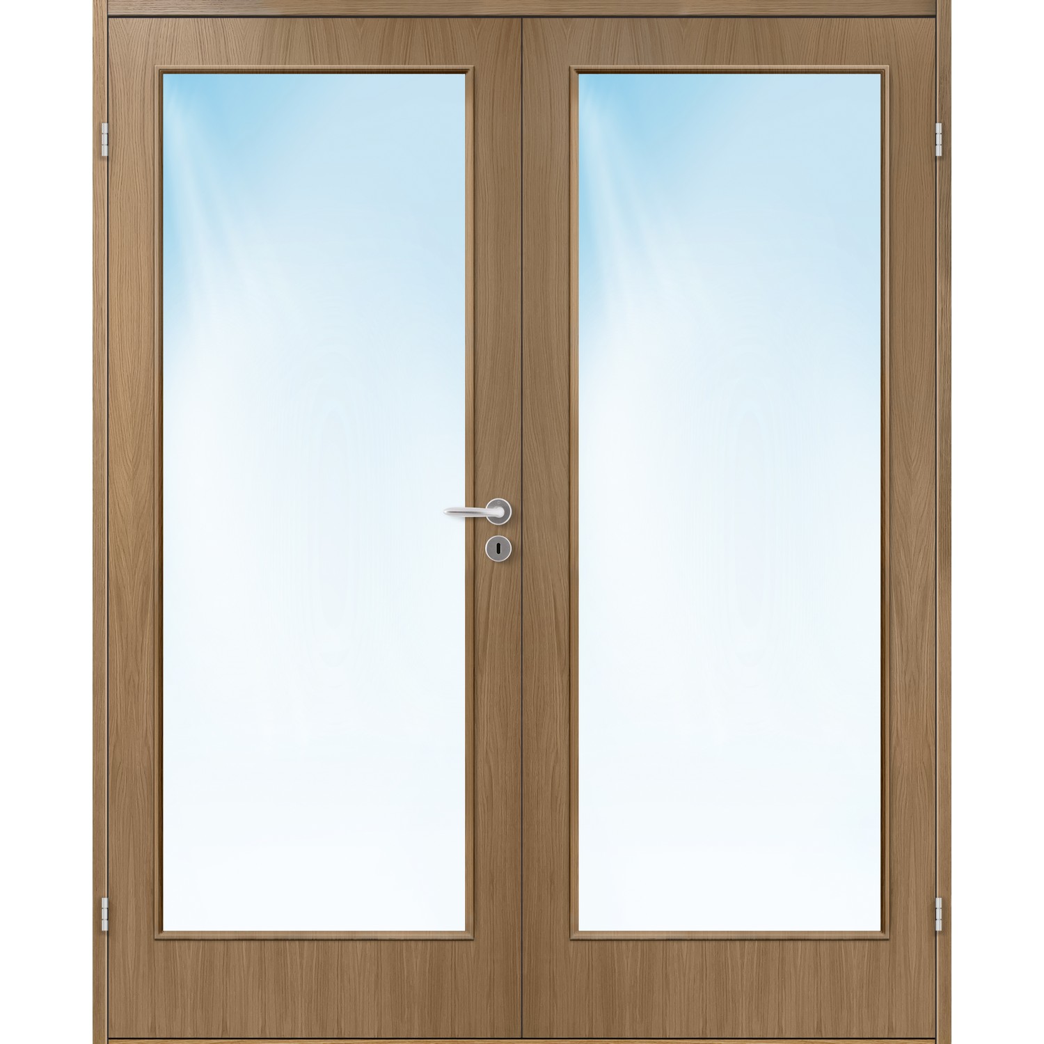 Toføyet Bygg1 Sans FW Finer Eik Klart Glass