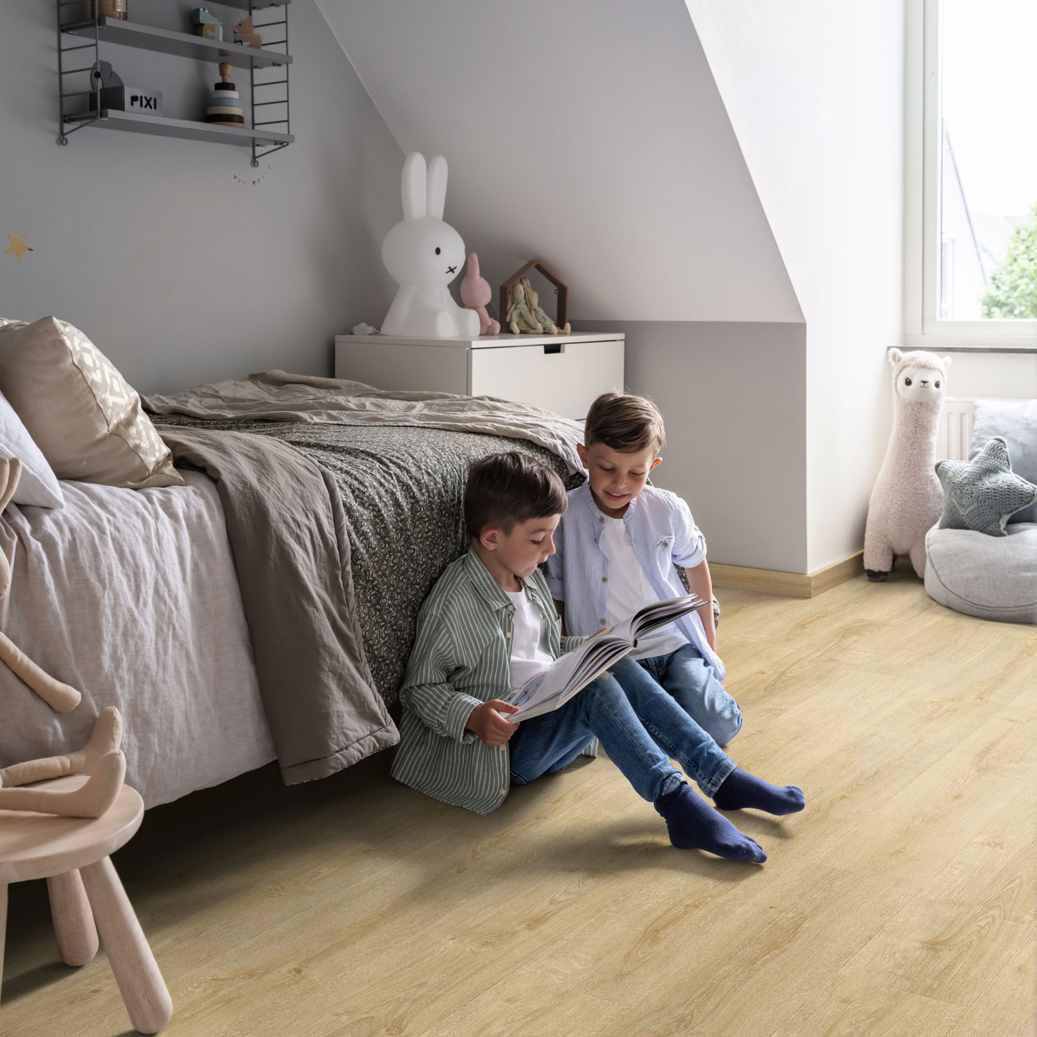 Vinylgulv Pergo Glomma Pad Pro Greige Irish Oak