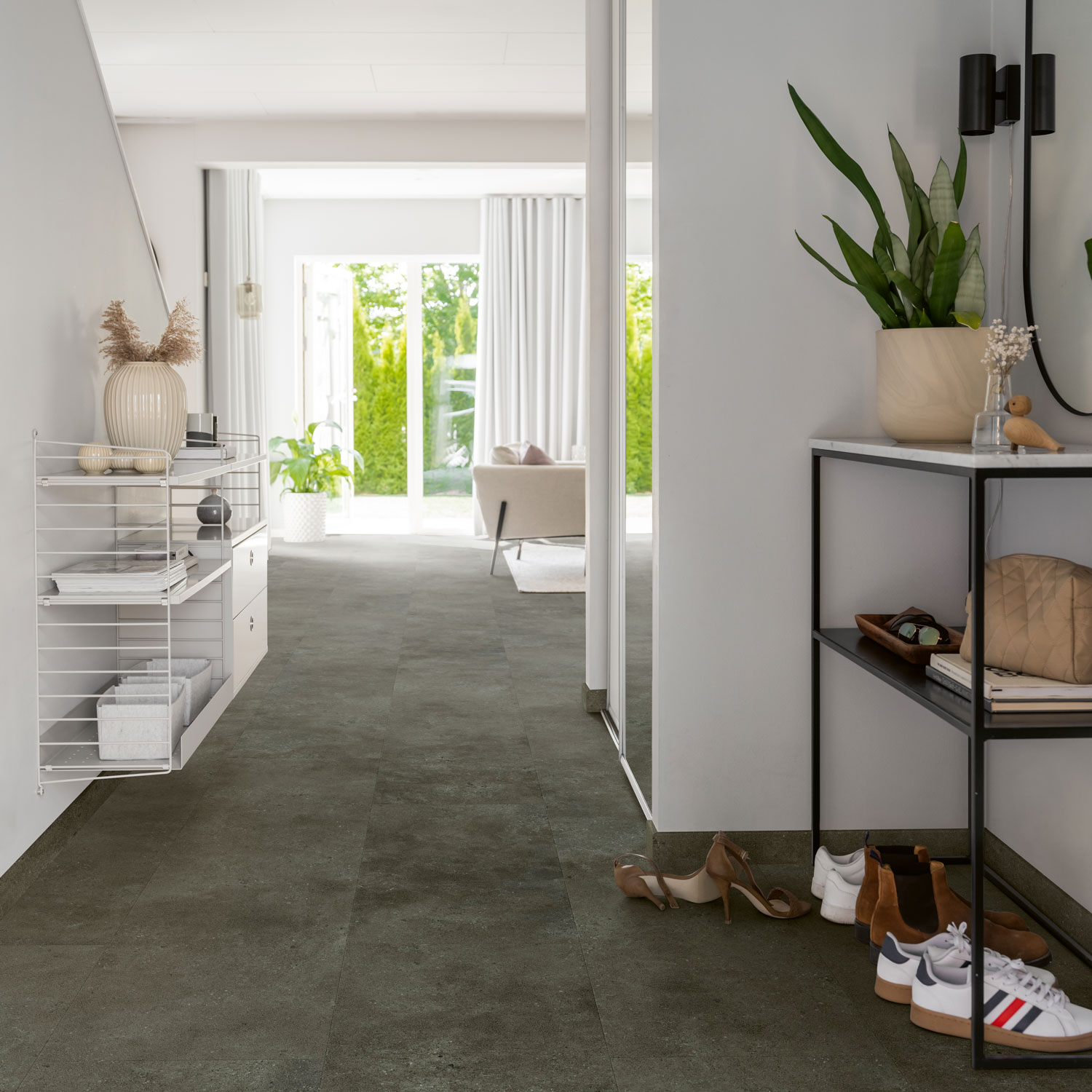 Vinylgulv Pergo Isefjord Pad Pro Dark Gritty Stone