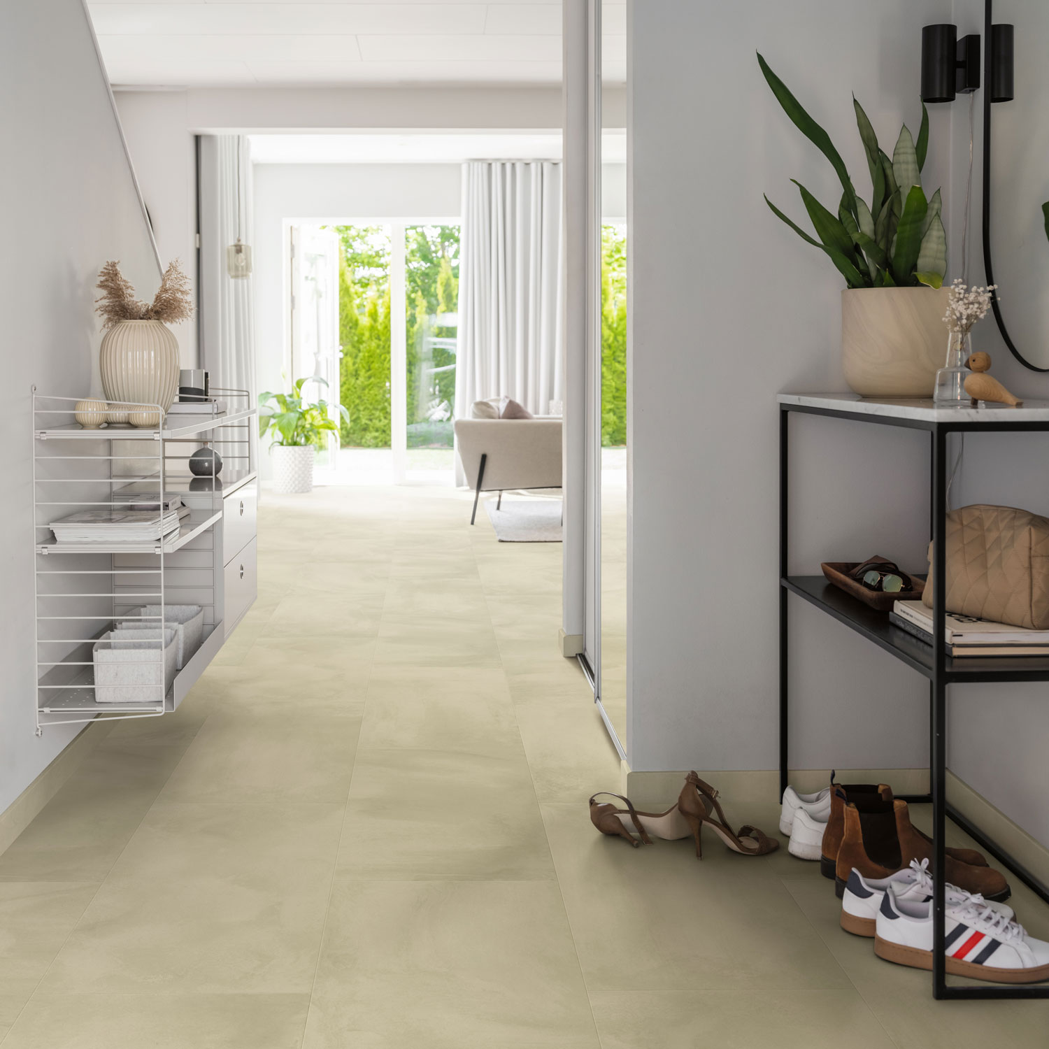 Vinylgulv Pergo Isefjord Pad Pro Beige Cemento