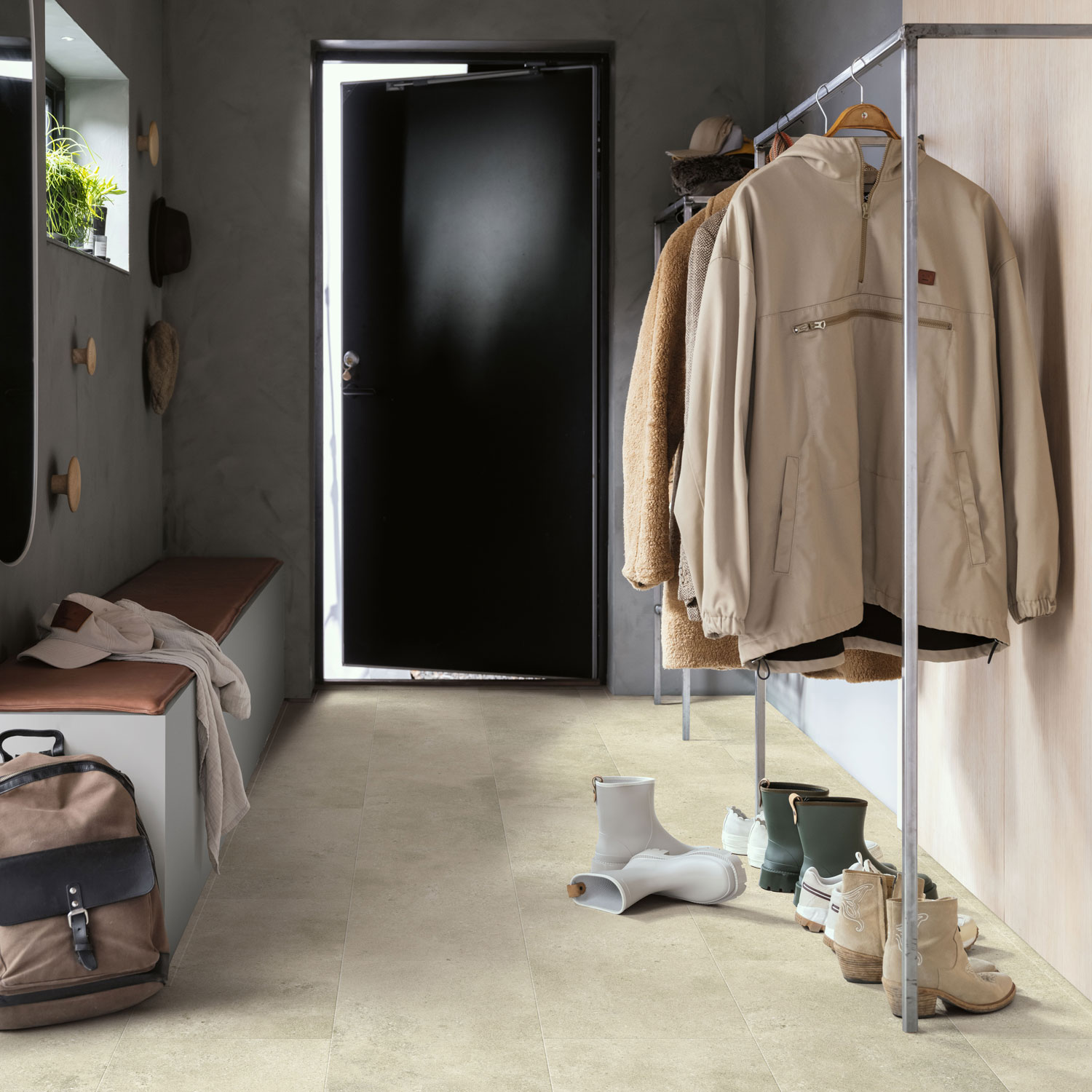 Vinylgulv Pergo Viskan Pad Pro Beige Gritty Stone