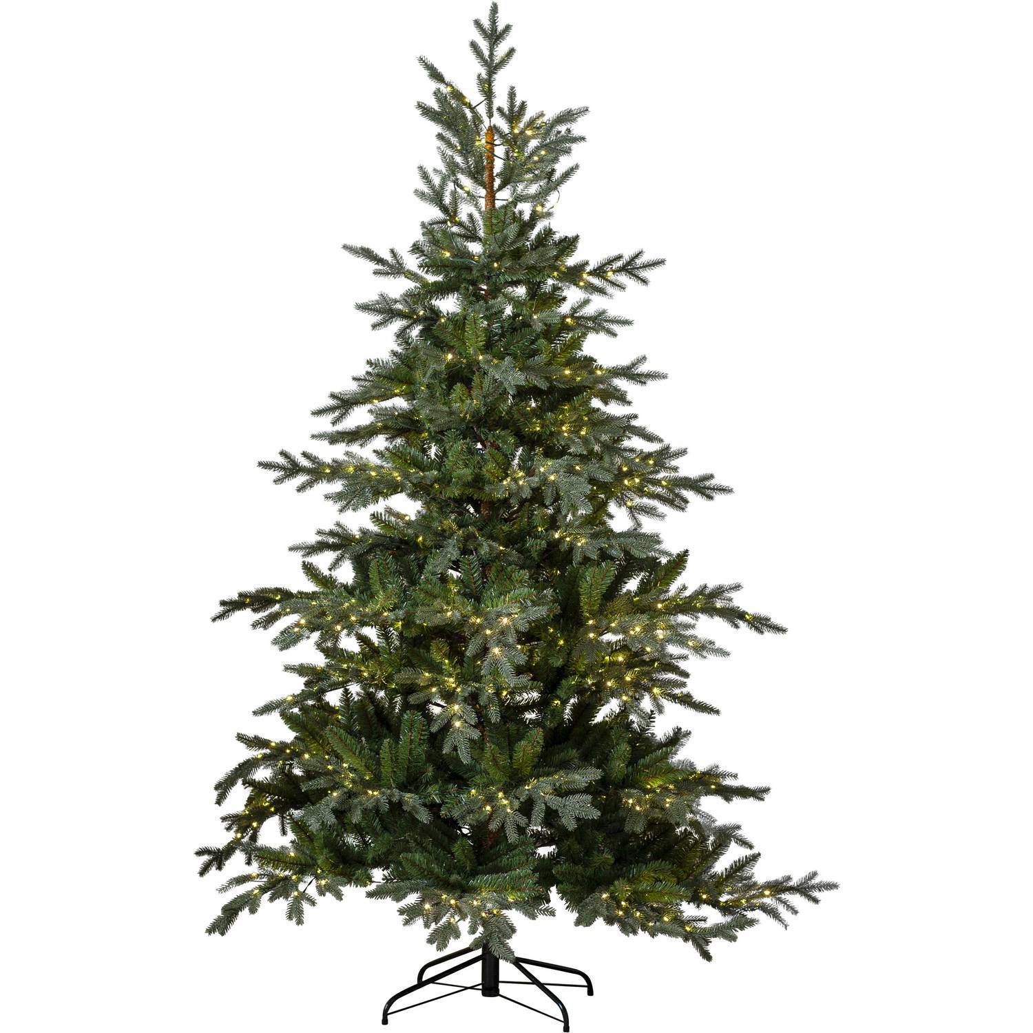 Juletre Star Trading Brekstad Kunstig 210 cm med LED 800 Lys