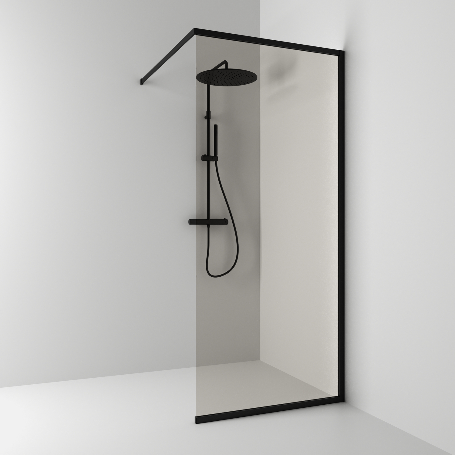 Duschvägg Svedbergs Langfoss Fast | badrum - duschar - duschvagg | KakelKungen