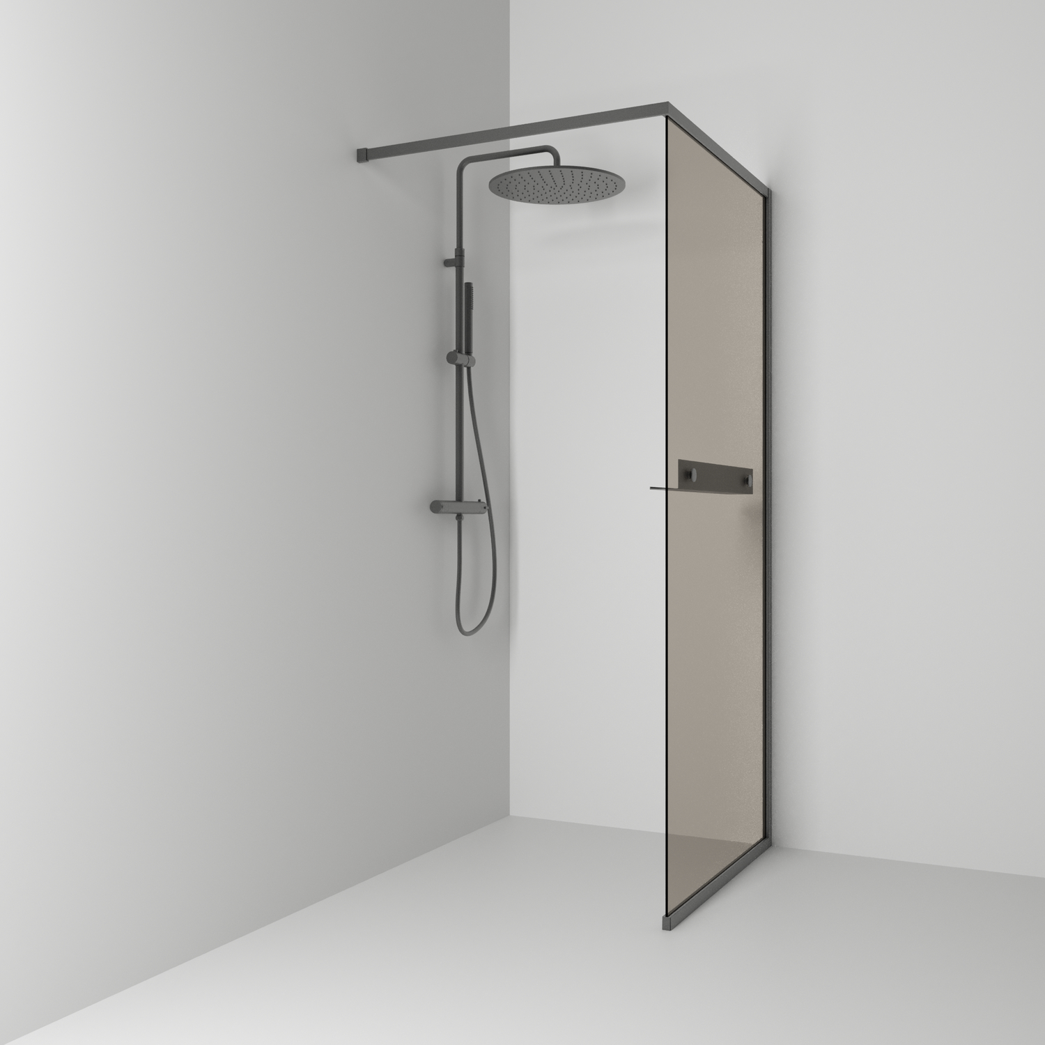 Duschvägg Svedbergs Langfoss Fast | badrum - duschar - duschvagg | KakelKungen