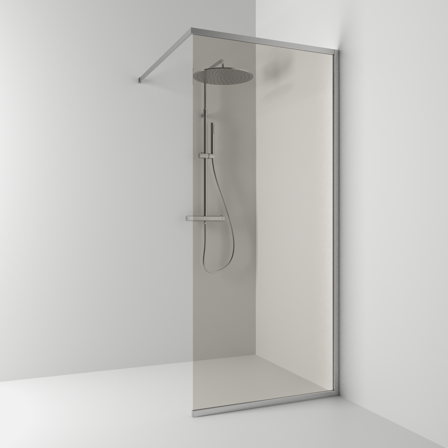 Duschvägg Svedbergs Langfoss Fast | badrum - duschar - duschvagg | KakelKungen