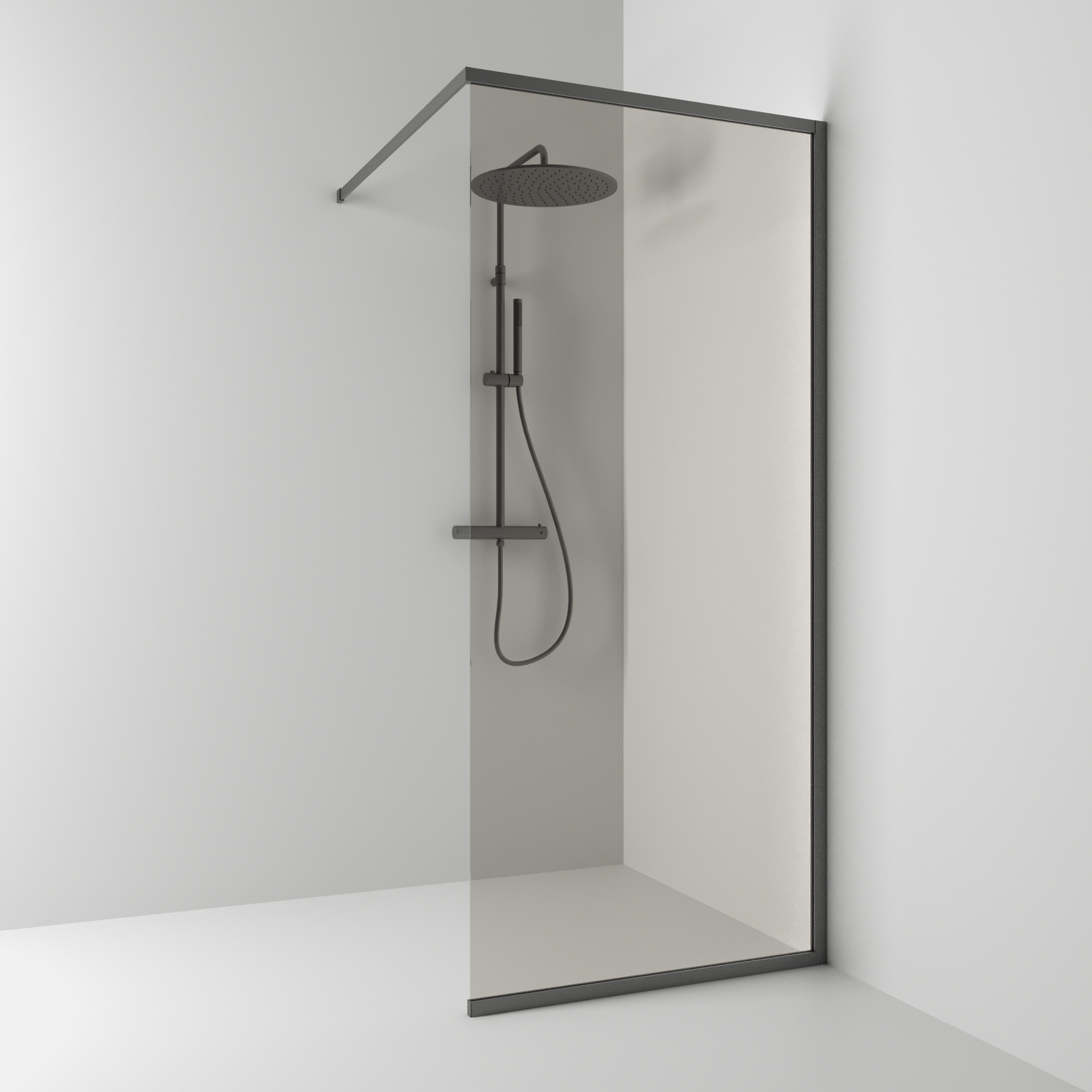 Duschvägg Svedbergs Langfoss Fast | badrum - duschar - duschvagg | KakelKungen