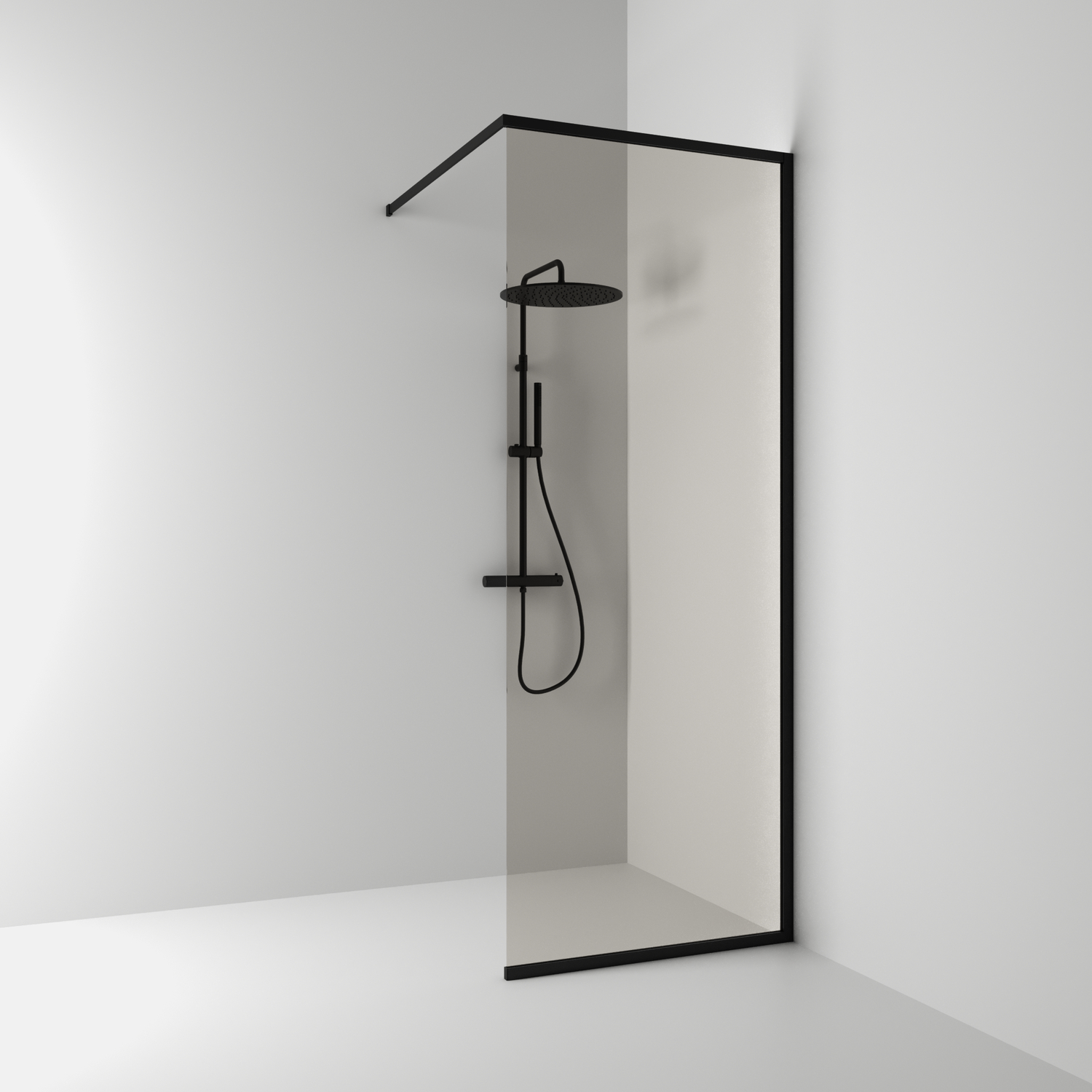 Duschvägg Svedbergs Langfoss Fast | badrum - duschar - duschvagg | KakelKungen