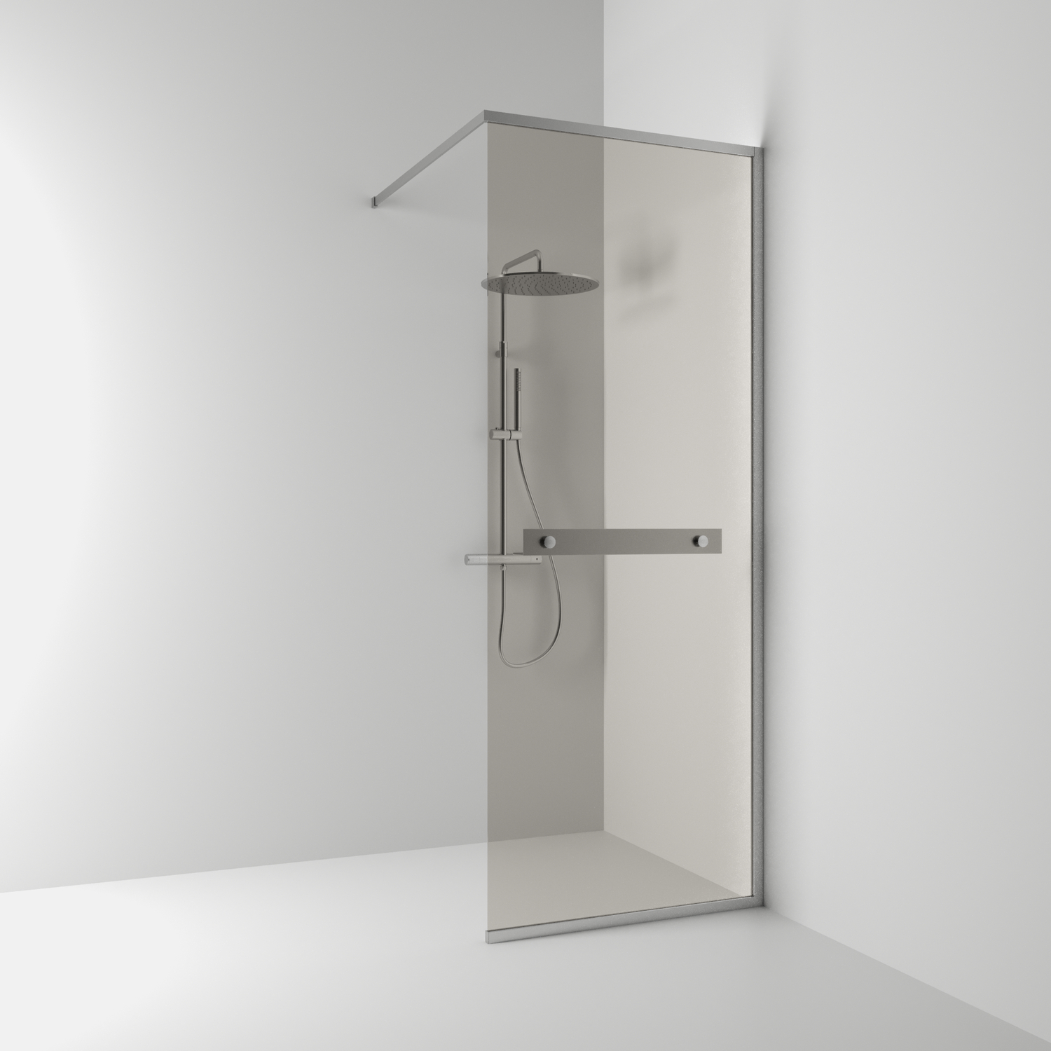 Duschvägg Svedbergs Langfoss Fast | badrum - duschar - duschvagg | KakelKungen