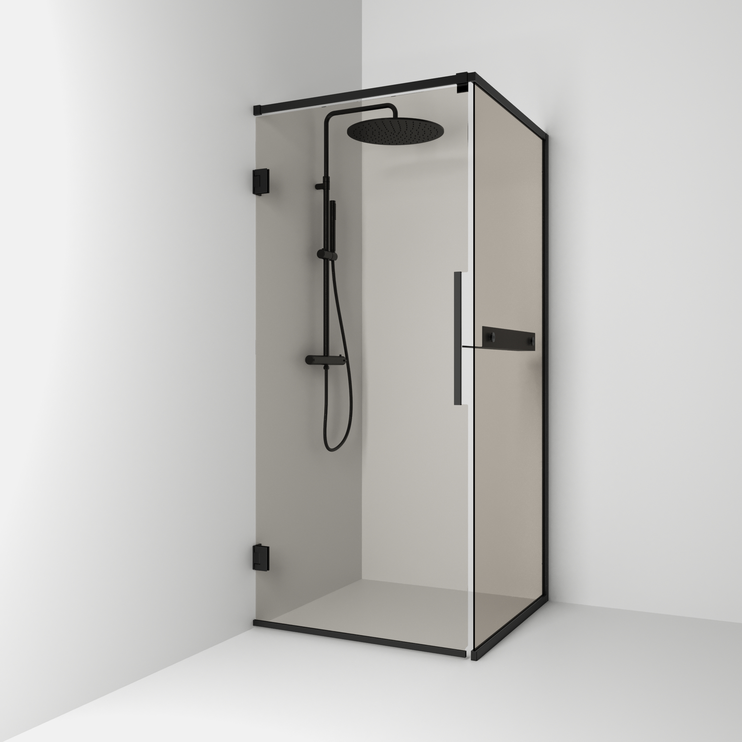 Duschhörn Svedbergs Langfoss 200 med Hylla | badrum - duschar - duschhorn | KakelKungen