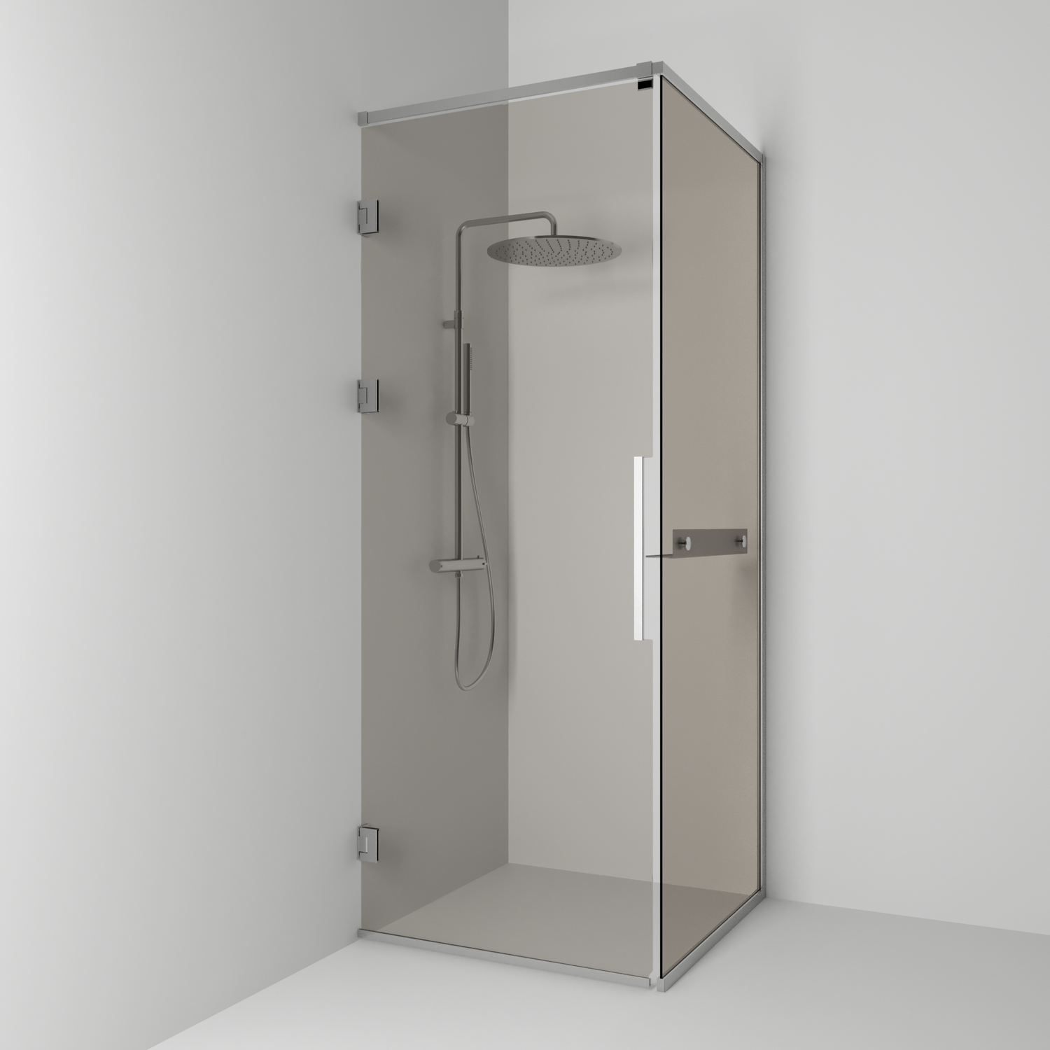Duschhörn Svedbergs Langfoss 230 med Hylla | badrum - duschar - duschhorn | KakelKungen