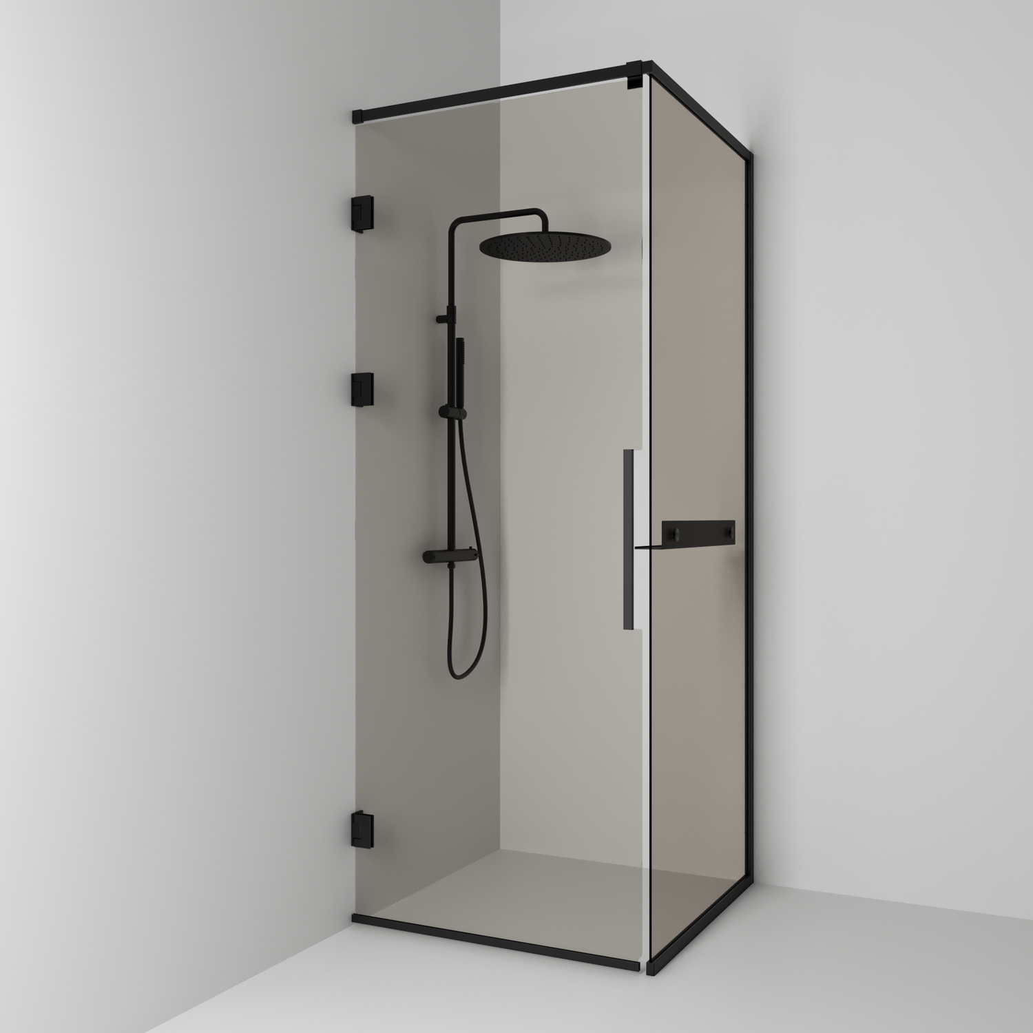 Duschhörn Svedbergs Langfoss 230 med Hylla | badrum - duschar - duschhorn | KakelKungen